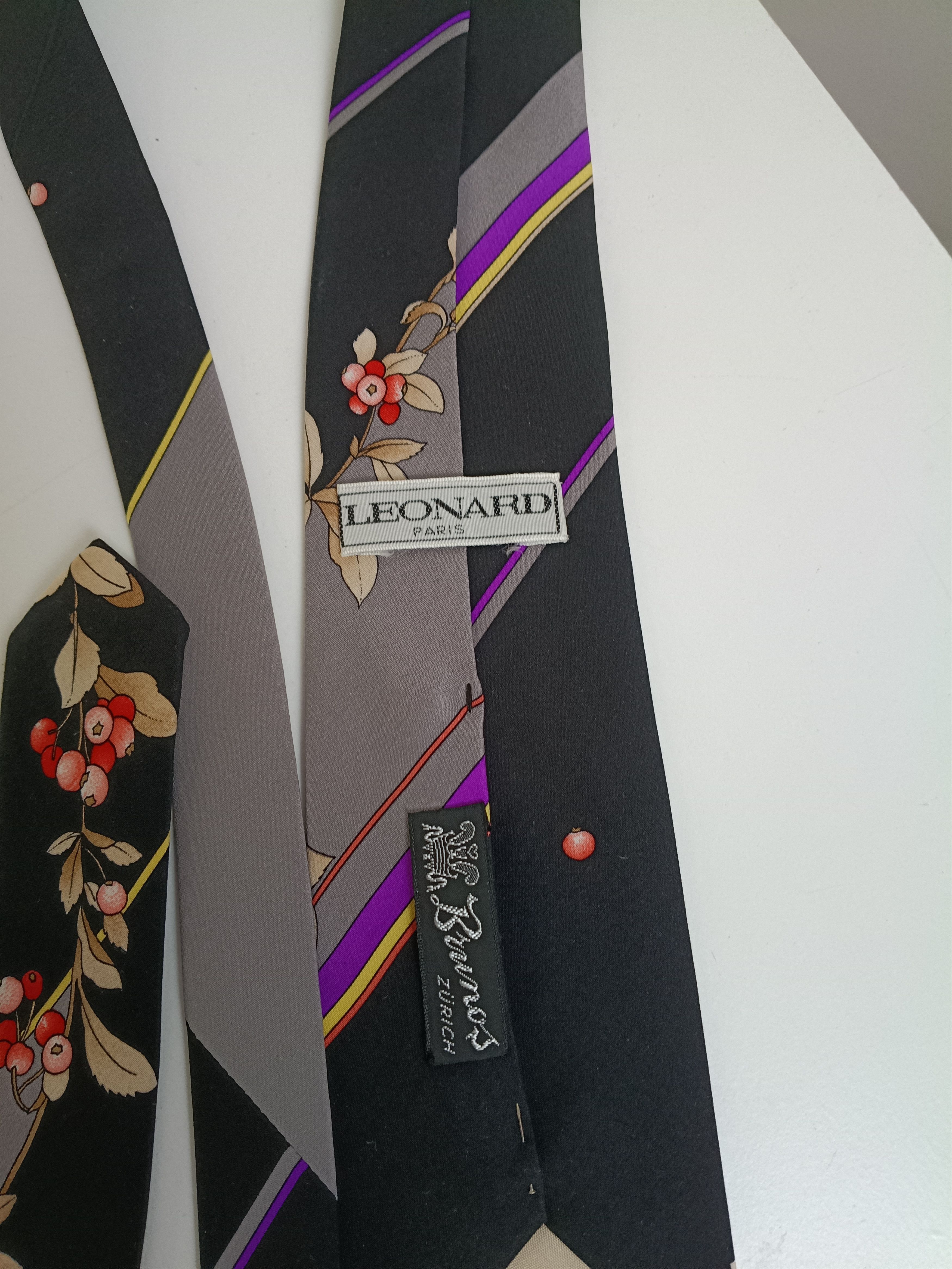 Leonard Paris Leonard Paris silik tie Size ONE SIZE - 4 Thumbnail