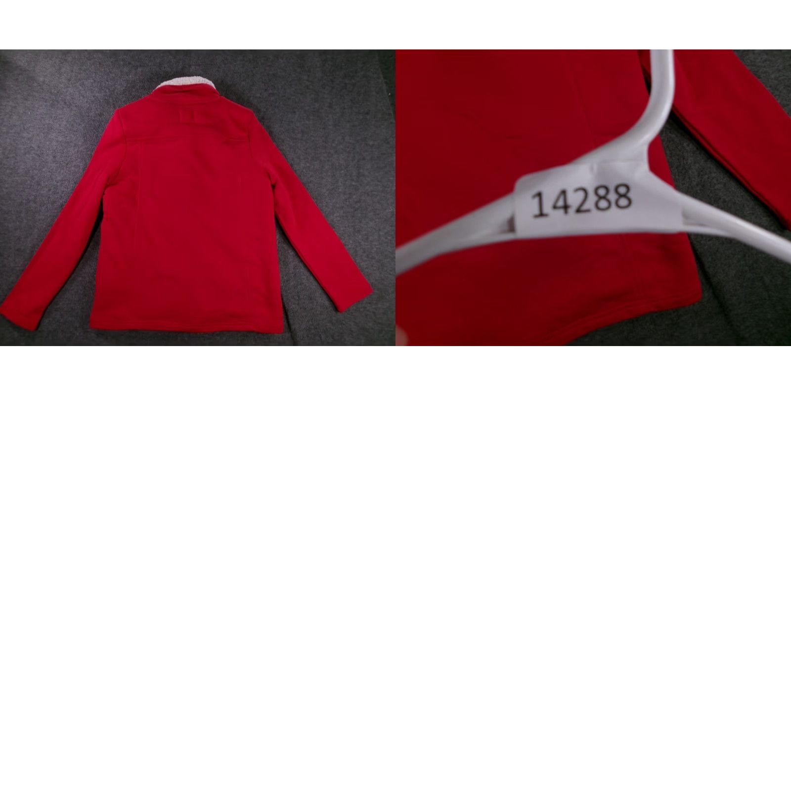 Basic Editions VINTAGE Basic Editions Jacket Women Large Red Sherpa Lined Mock Neck Outdoor New Classic Size S / US 4 / IT 40 - 9 Thumbnail