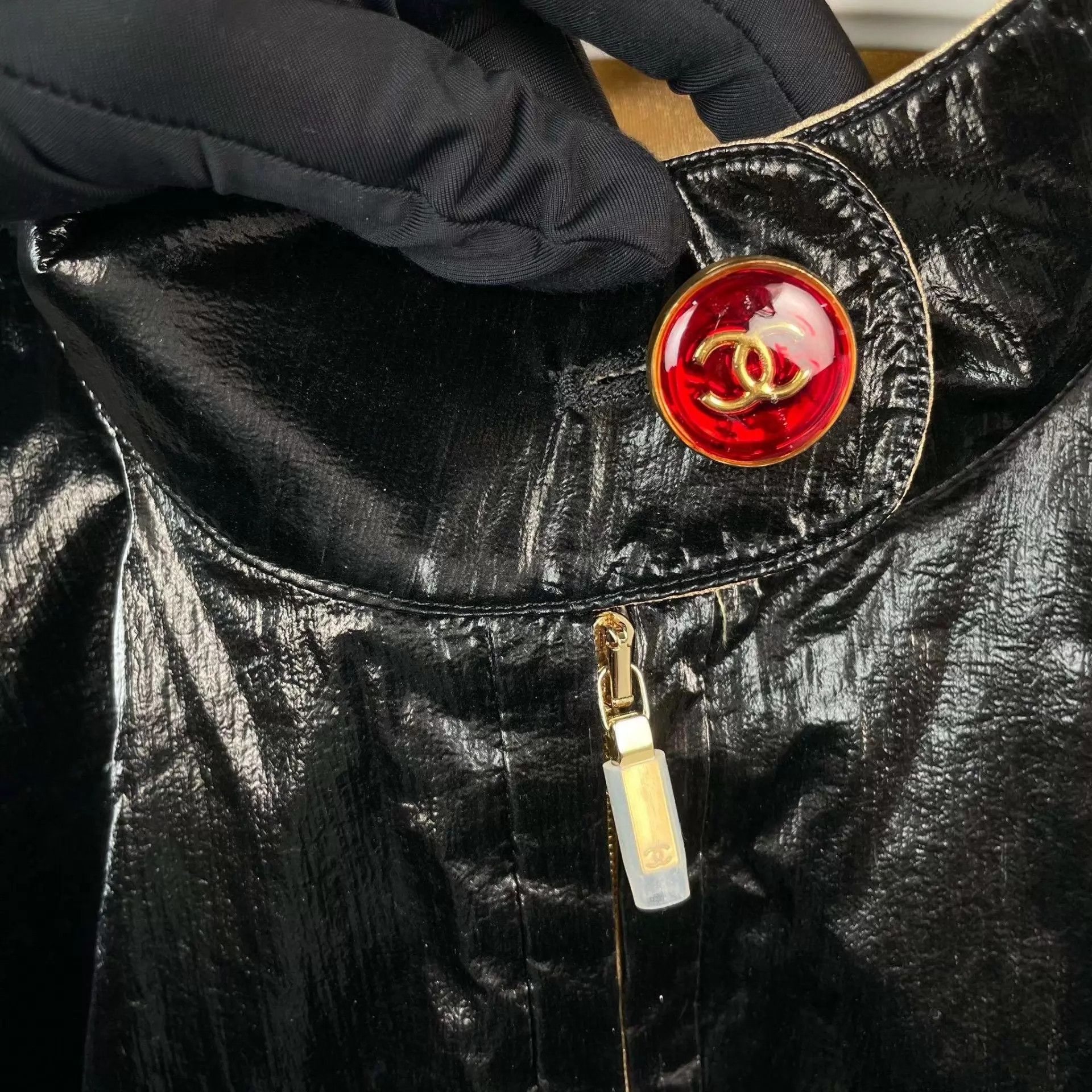 Chanel Chanel 23C Black Gold Jacket 38 Size S / US 4 / IT 40 - 8 Thumbnail