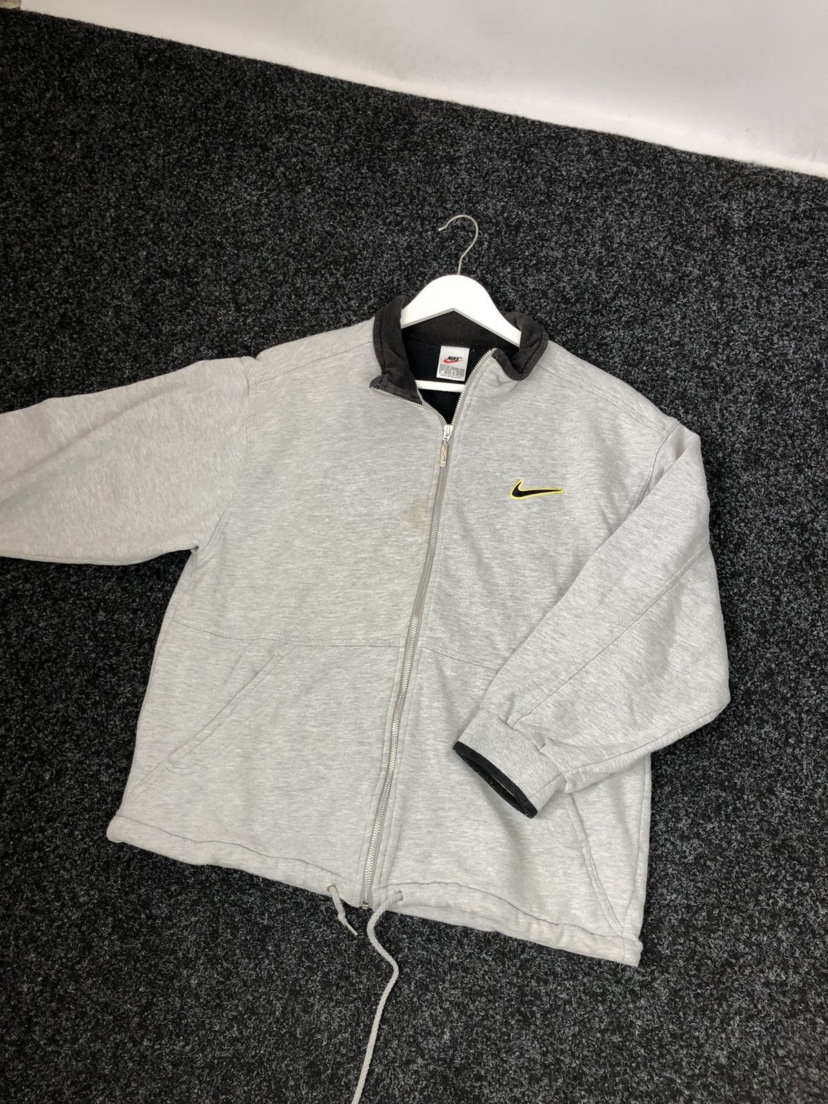 Nike × Vintage Nike vintage 00s Big logo swoosh Sweatshirt Size US M / EU 48-50 / 2 - 8 Thumbnail