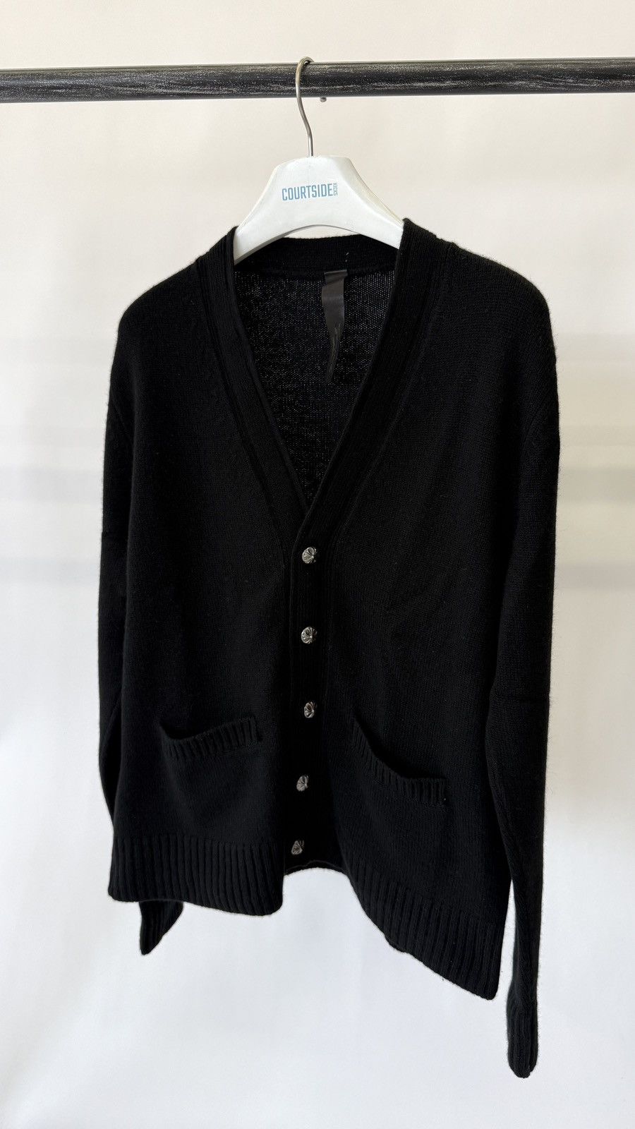 Chrome Hearts Chrome Hearts Vintage Black Cardigan Size US S / EU 44-46 / 1 - 1 Thumbnail