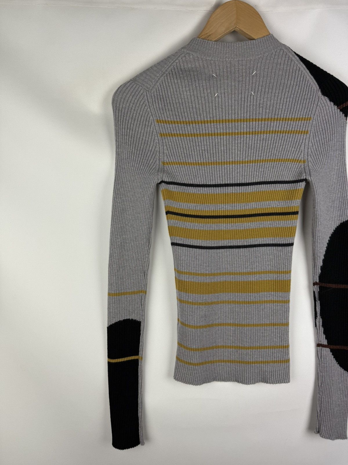 Maison Margiela Margiela Runaway Geometric Pattern Wool Sweater Pullover Size S / US 4 / IT 40 - 15 Thumbnail