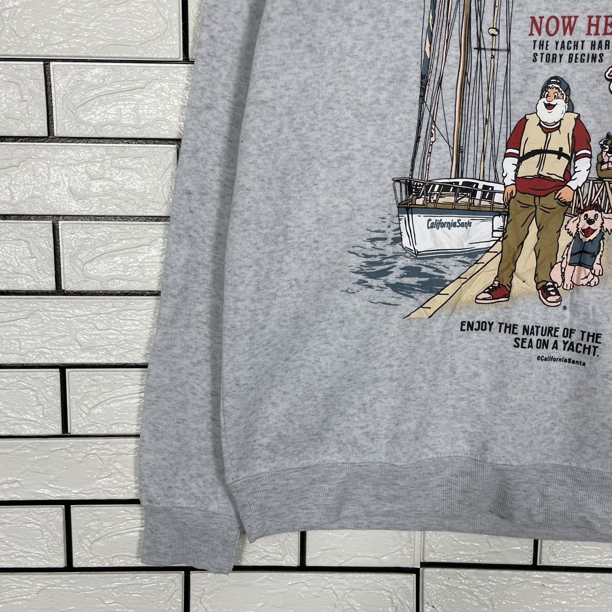 Japanese Brand California Santa Big Print Hoodie Size US M / EU 48-50 / 2 - 3 Thumbnail