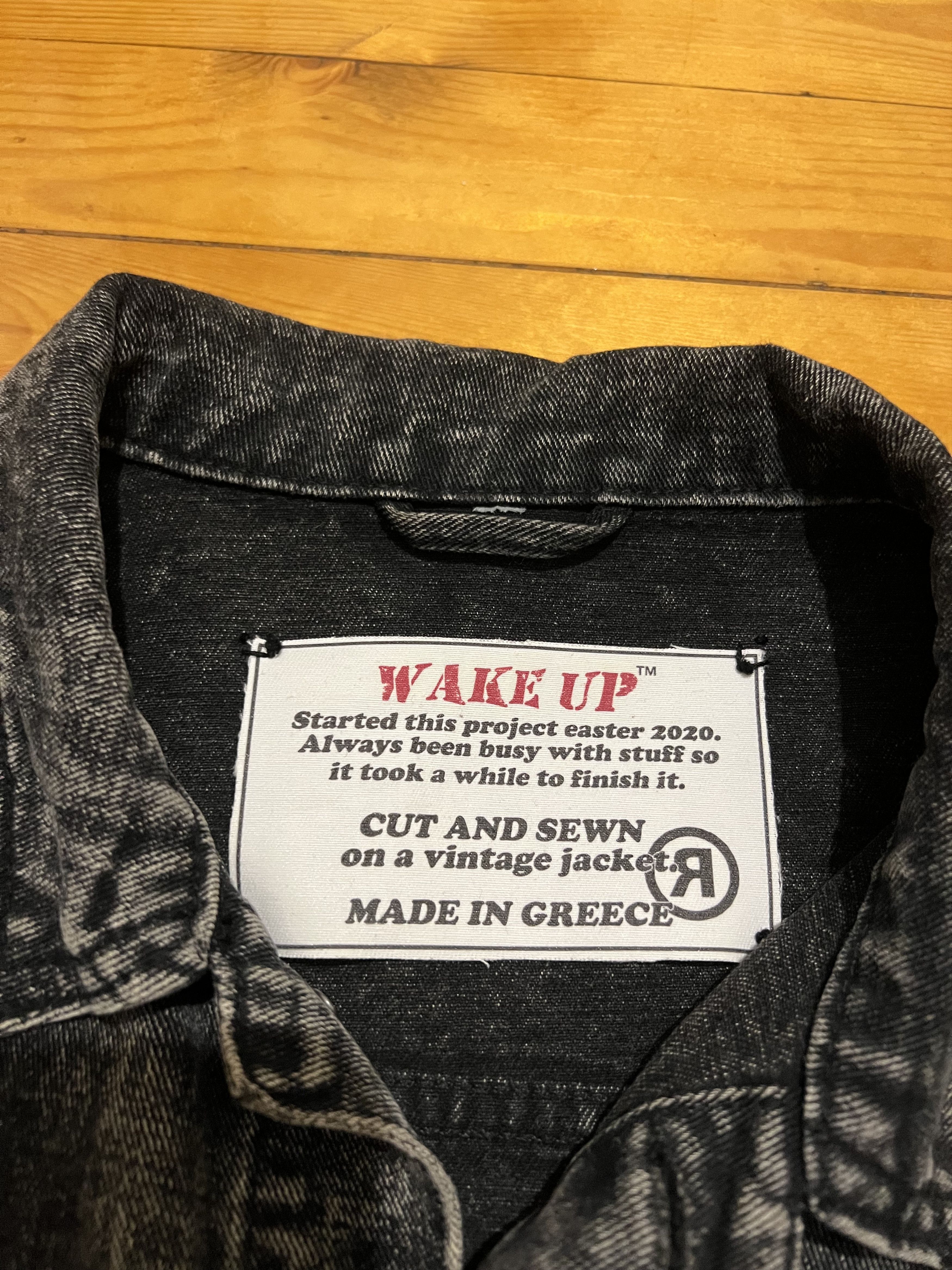 Japanese Brand 1OF1 gray Grail Ifsixwasnine mst-alike punk patched jacket Size US M / EU 48-50 / 2 - 5 Thumbnail