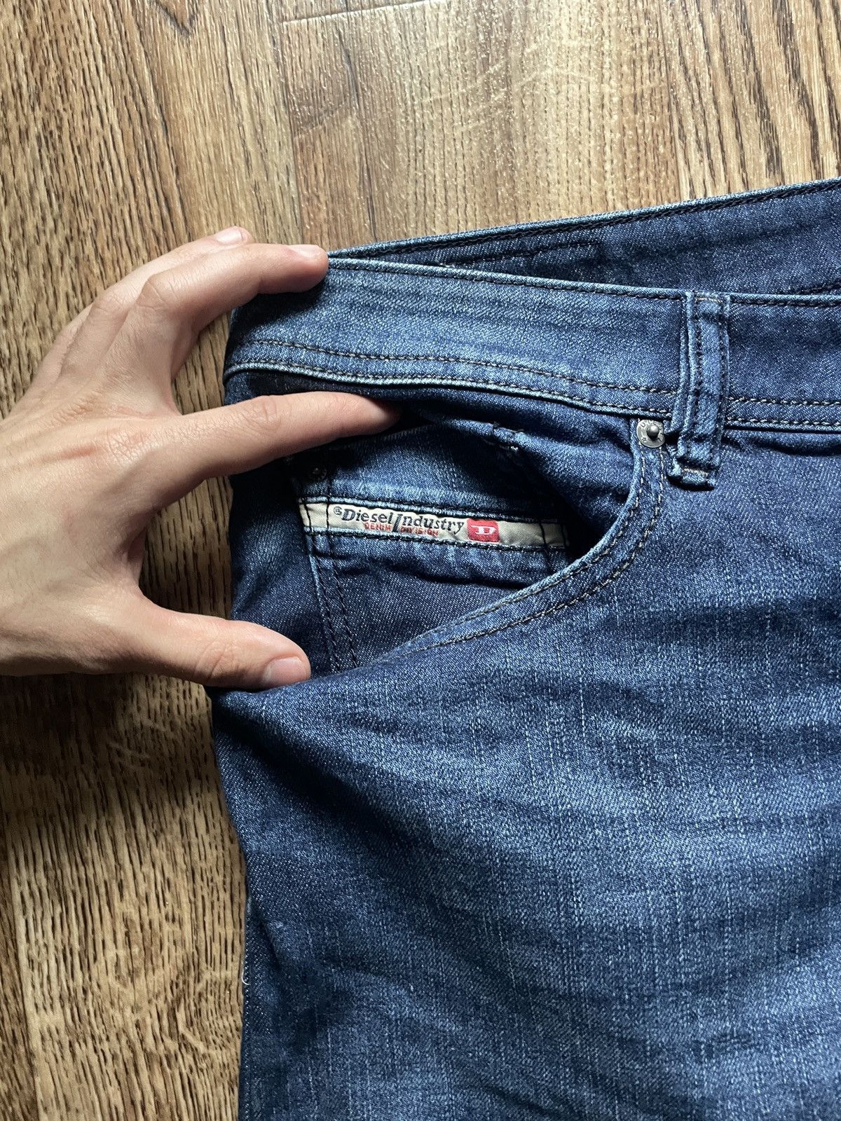 Diesel Vintage dark wash diesel waykee jeans Size US 36 / EU 52 - 6 Thumbnail