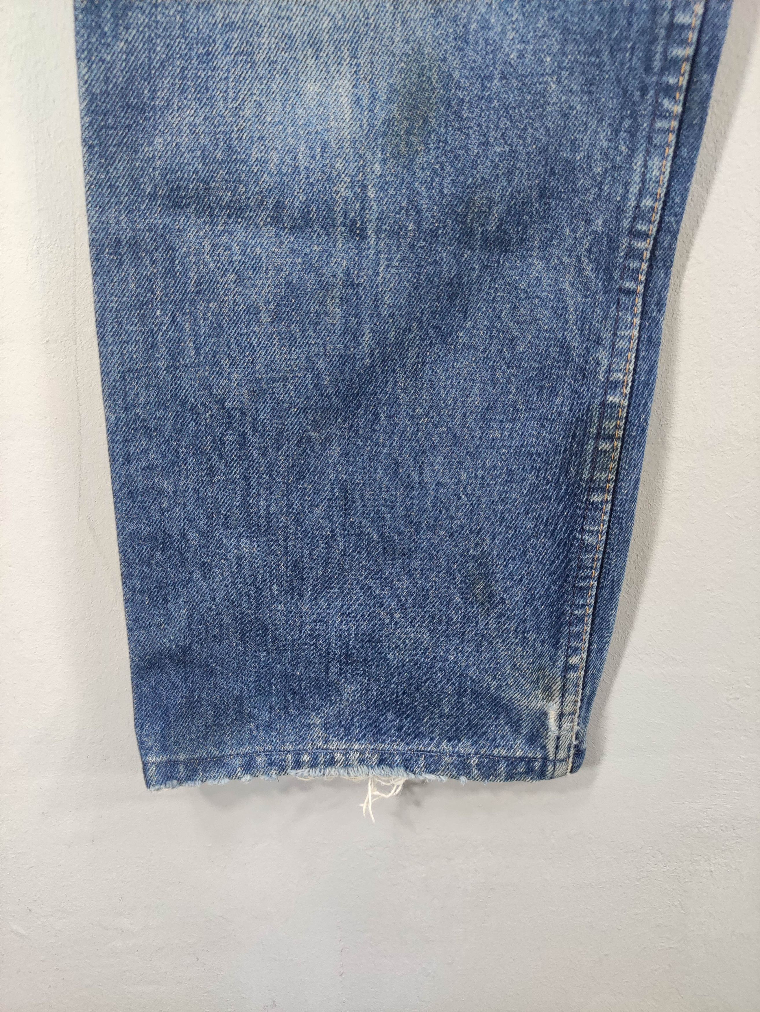 Ferre Vintage Ferre Distessed Denim Jeans Size US 32 / EU 48 - 6 Thumbnail