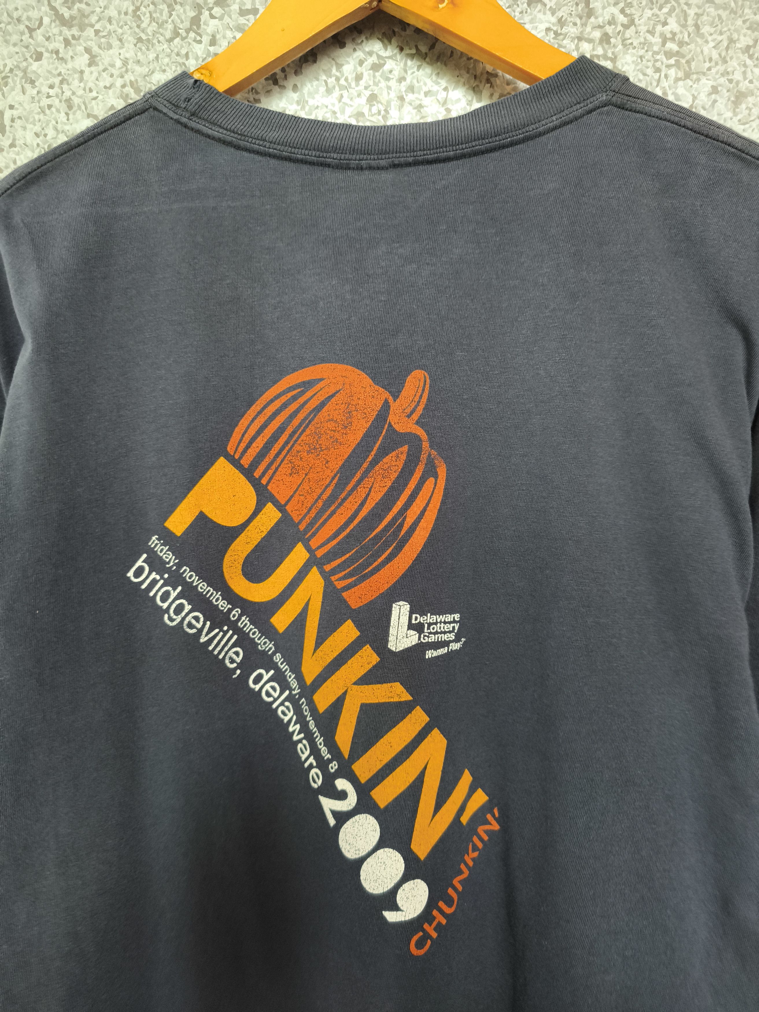 Vintage Punkin Chunkin 2009 Delaware long sleeve t shirt Size US L / EU 52-54 / 3 - 1 Thumbnail