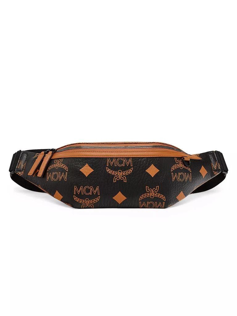 MCM o1mt1gz1125 Size: OS / Medium Belt Bag in Brown/Black Size ONE SIZE - 1 Thumbnail