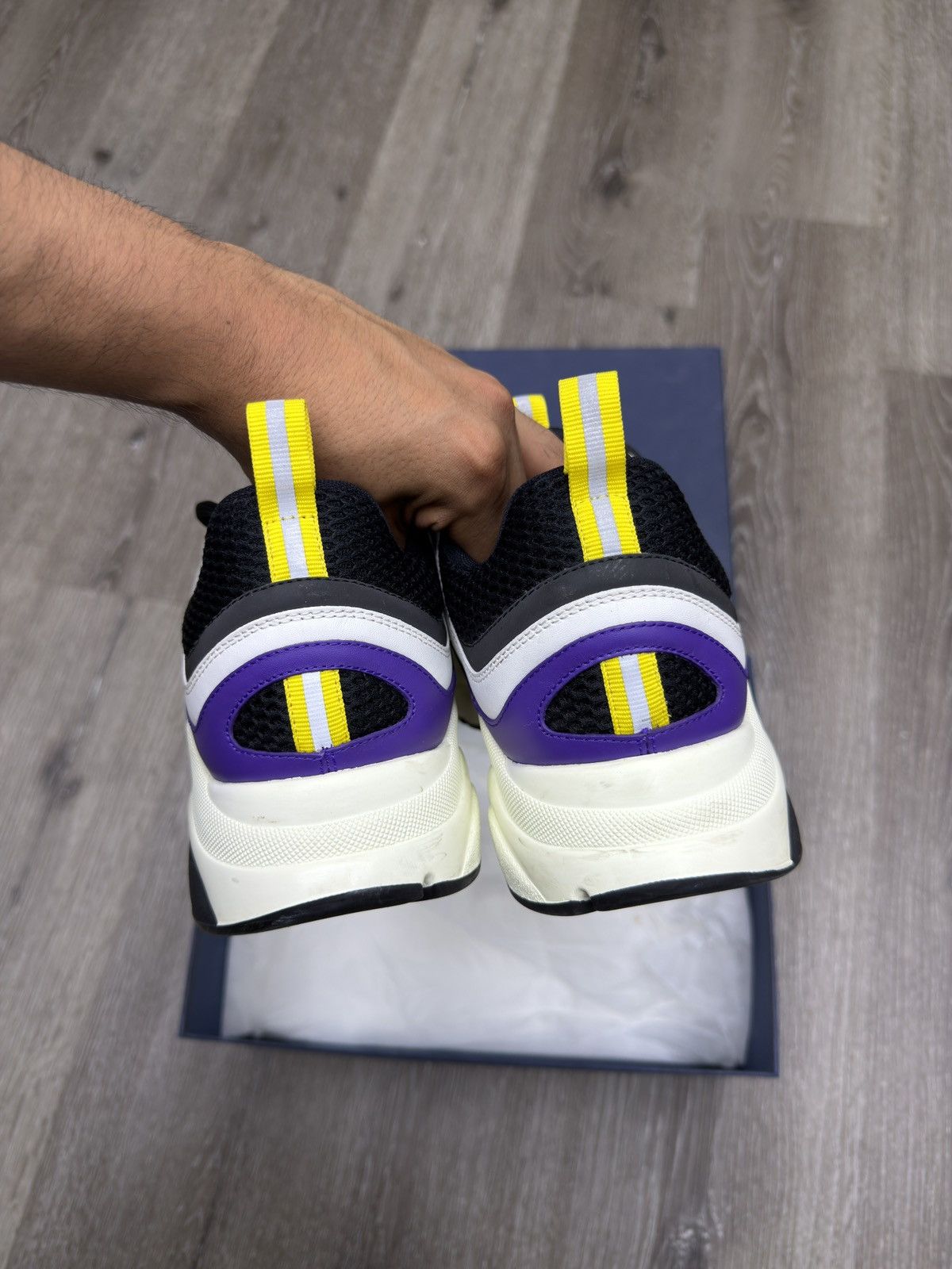 Dior Dior B22 Violet White Size US 11 / EU 44 - 14 Thumbnail