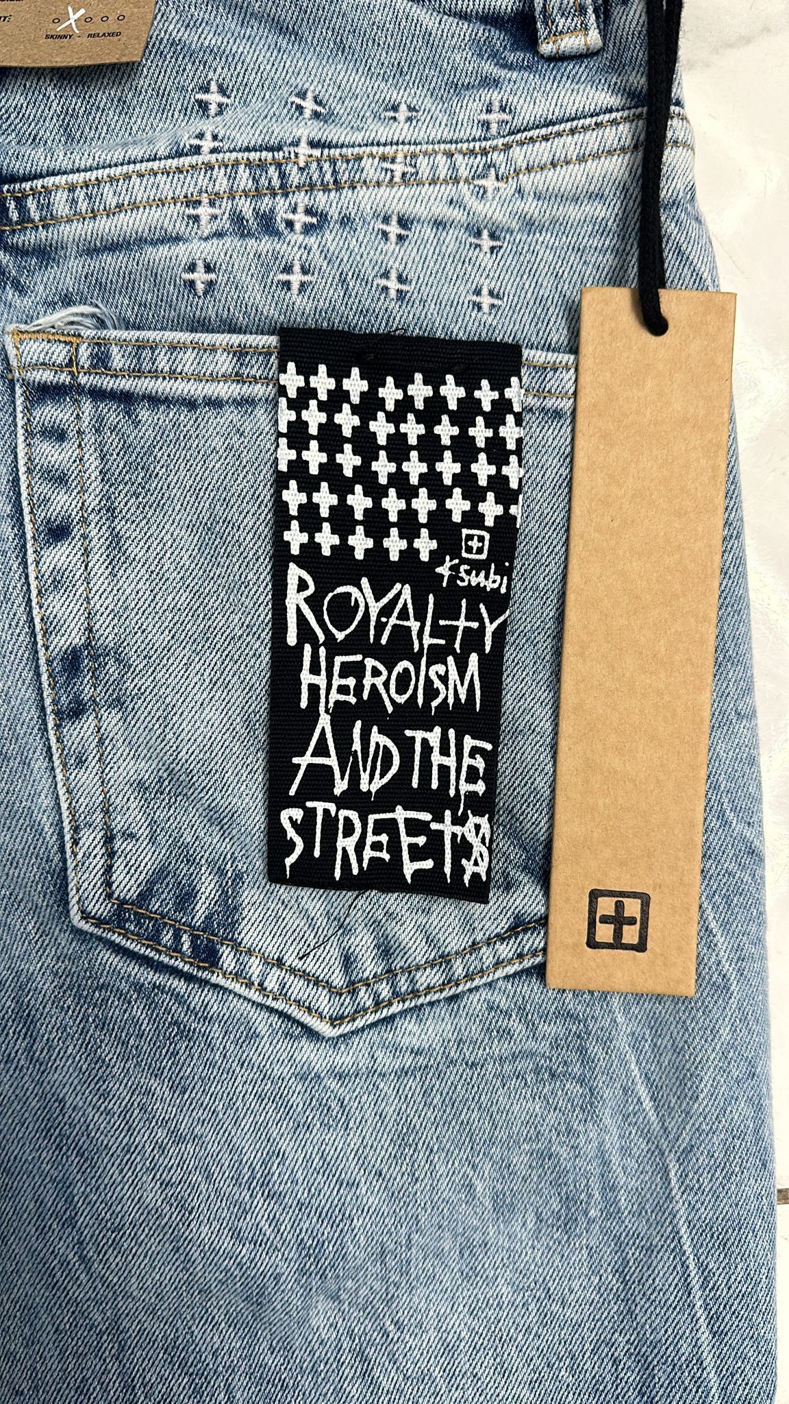 Ksubi Ksubi Get Home Safe Jean Blue Size 29 Size US 29 - 3 Thumbnail