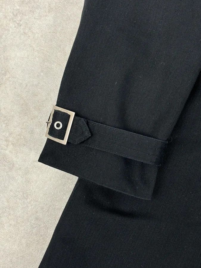 Dior AW2009 Dior Black Wool Double-Breasted Trench Coat by Kris Van Assche Size US M / EU 48-50 / 2 - 10 Thumbnail