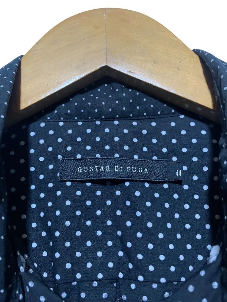 GOSTAR DE FUGA Gostar De Fuga gothic polka dot button down shirt LGB style Size US S / EU 44-46 / 1 - 11 Thumbnail