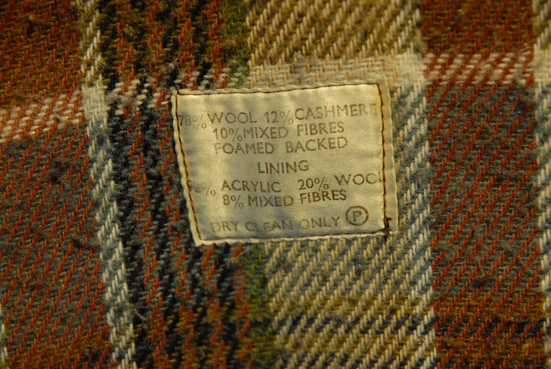 Vintage GUARDS London wool cashmere overcoat size 36 Size US S / EU 44-46 / 1 - 6 Thumbnail