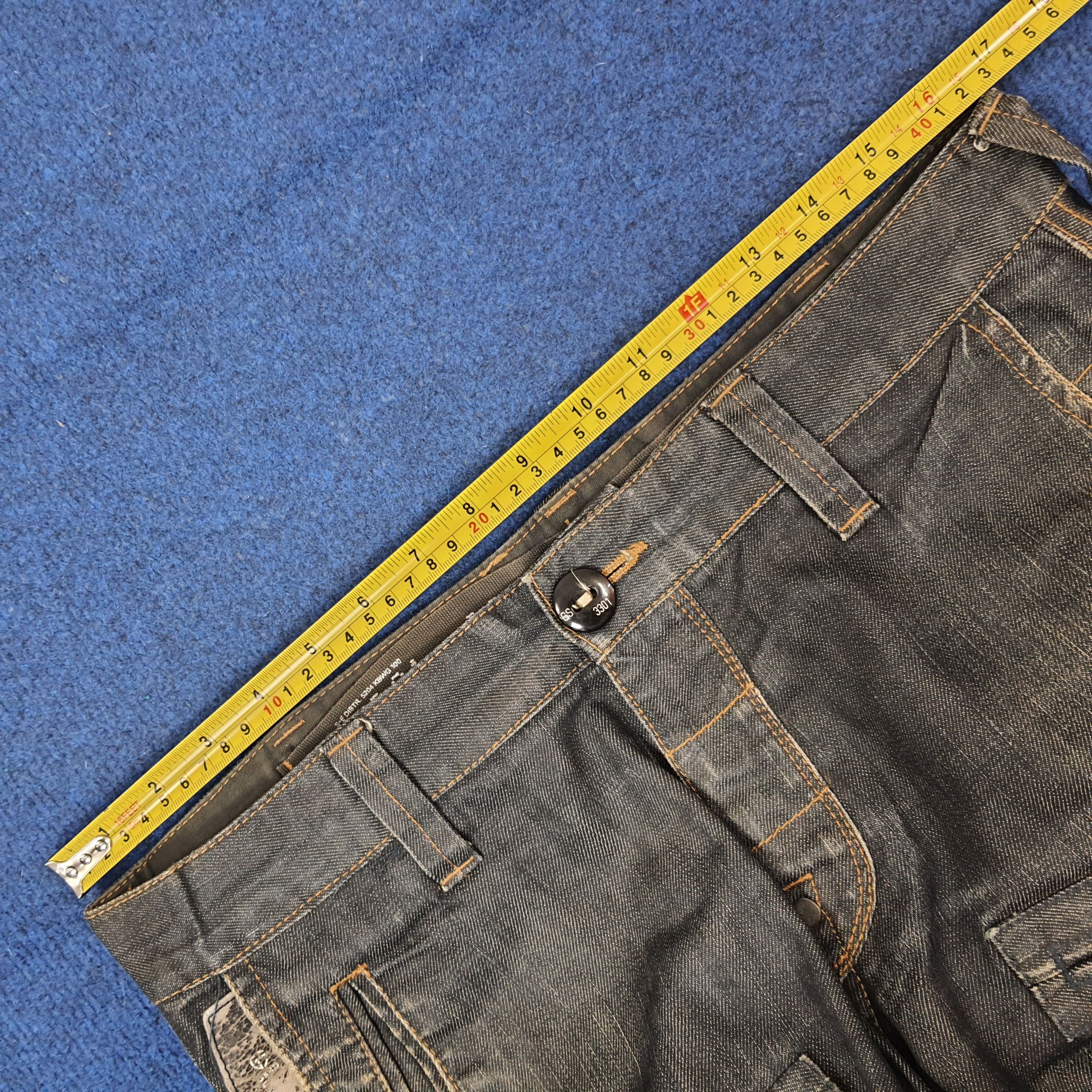 G-Star Vintage G-Star Raw Denim 3301 Denim Pants C228N15 Size US 32 / EU 48 - 14 Thumbnail
