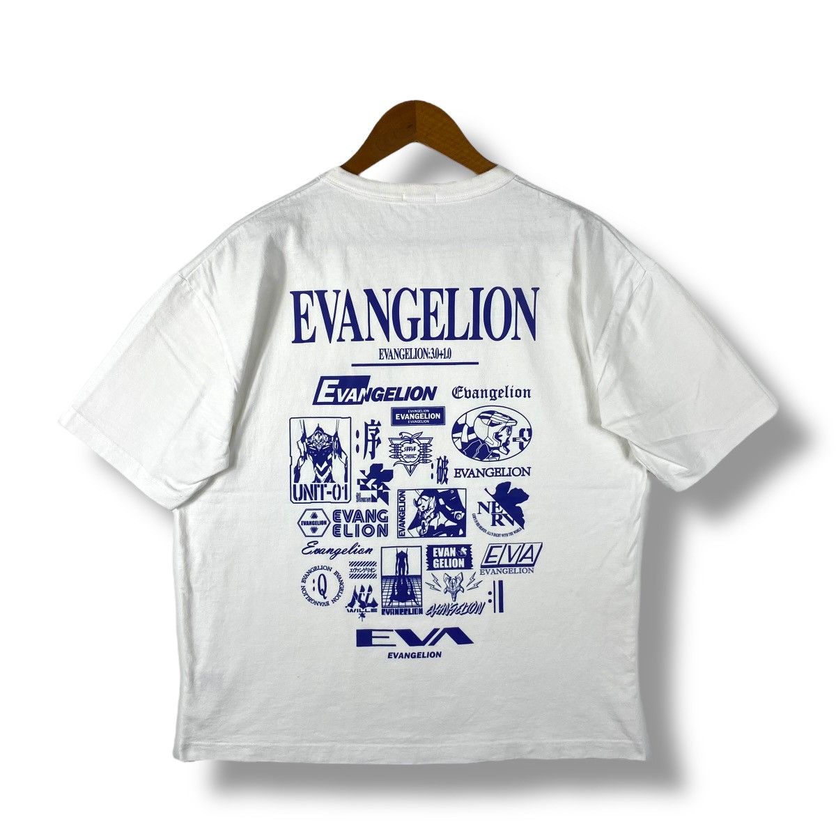 Anime × Japanese Brand EVANGELION 3.0+1.0 Anime Movie Graphic Tee Shirt Large Size Size US L / EU 52-54 / 3 - 1 Thumbnail