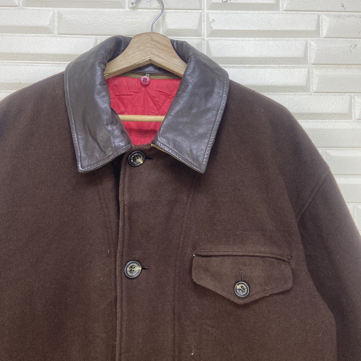 PPFM 🔥Vintage 80s Peyton Place For Men PPFM Wool Coat Size US M / EU 48-50 / 2 - 10 Thumbnail