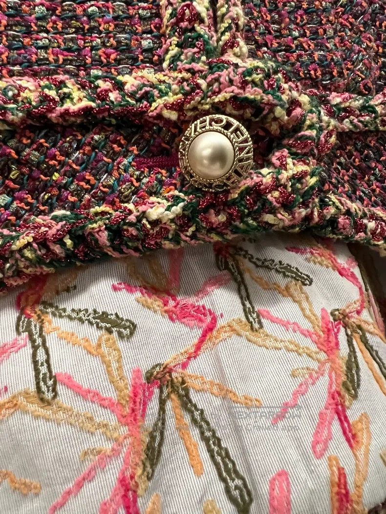Chanel Chanel 19p rose jacket Size XXS / US 00 / IT 34 - 3 Thumbnail