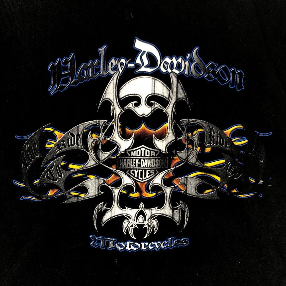 Harley Davidson Vintage 90’ HARLEY DAVIDSON MOTORCYCLES Honolulu Size US M / EU 48-50 / 2 - 3 Thumbnail