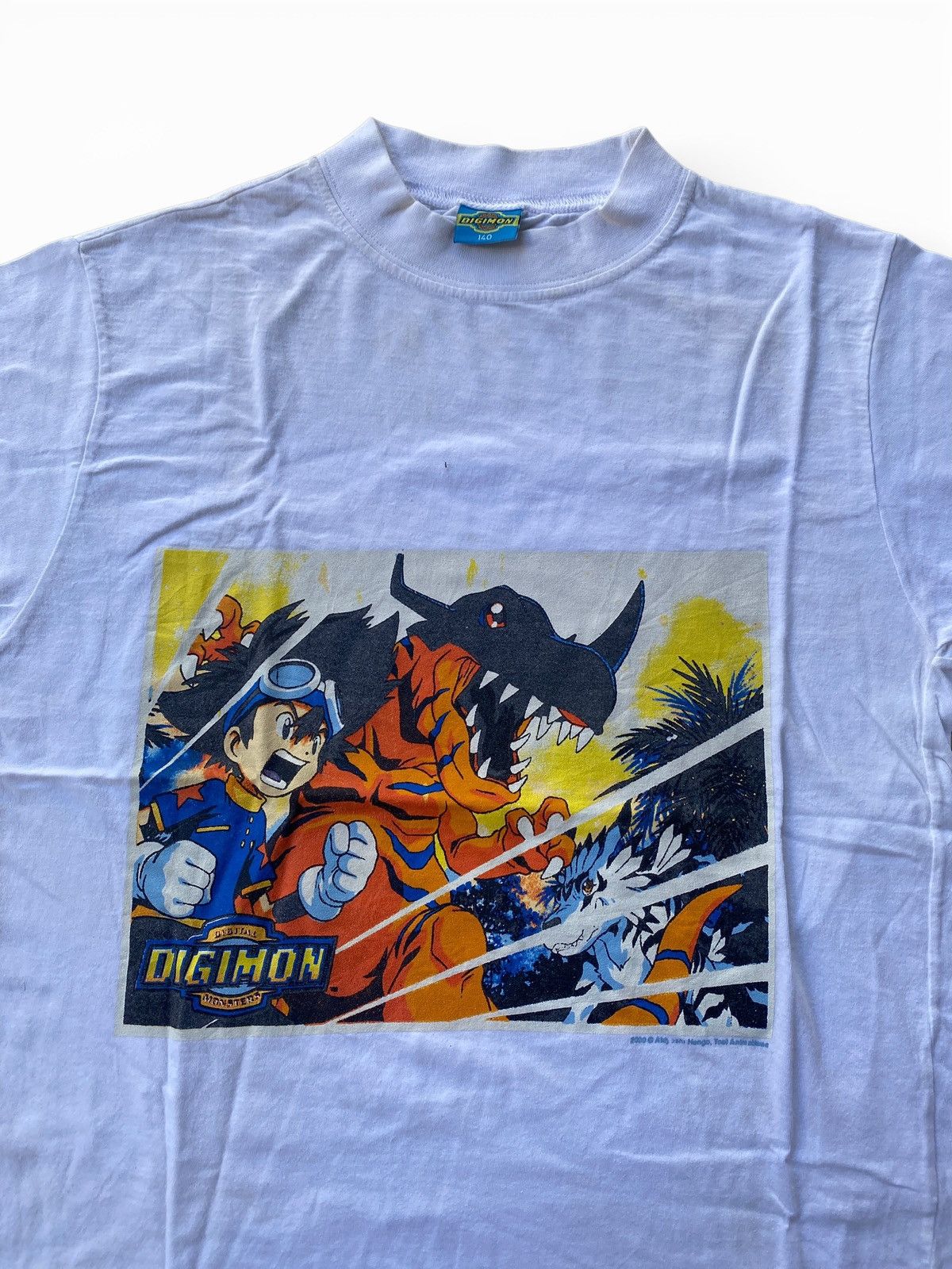 Anime Vintage Digimon Graphic Tee Anime Shirt Size 140 Youth Size US S / EU 44-46 / 1 - 5 Thumbnail