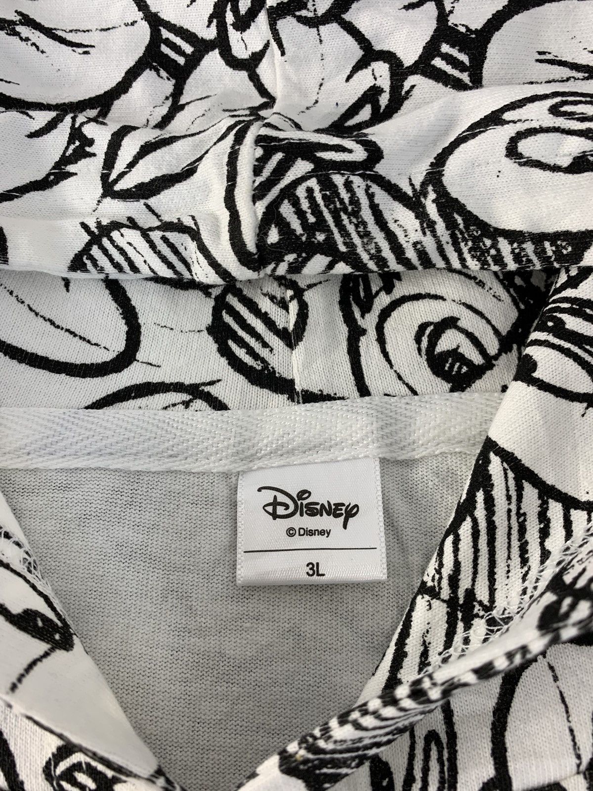 Disney Hype Disney Mickey Mouse Over Printed Pull Over Hoodies Size US XXL / EU 58 / 5 - 4 Thumbnail