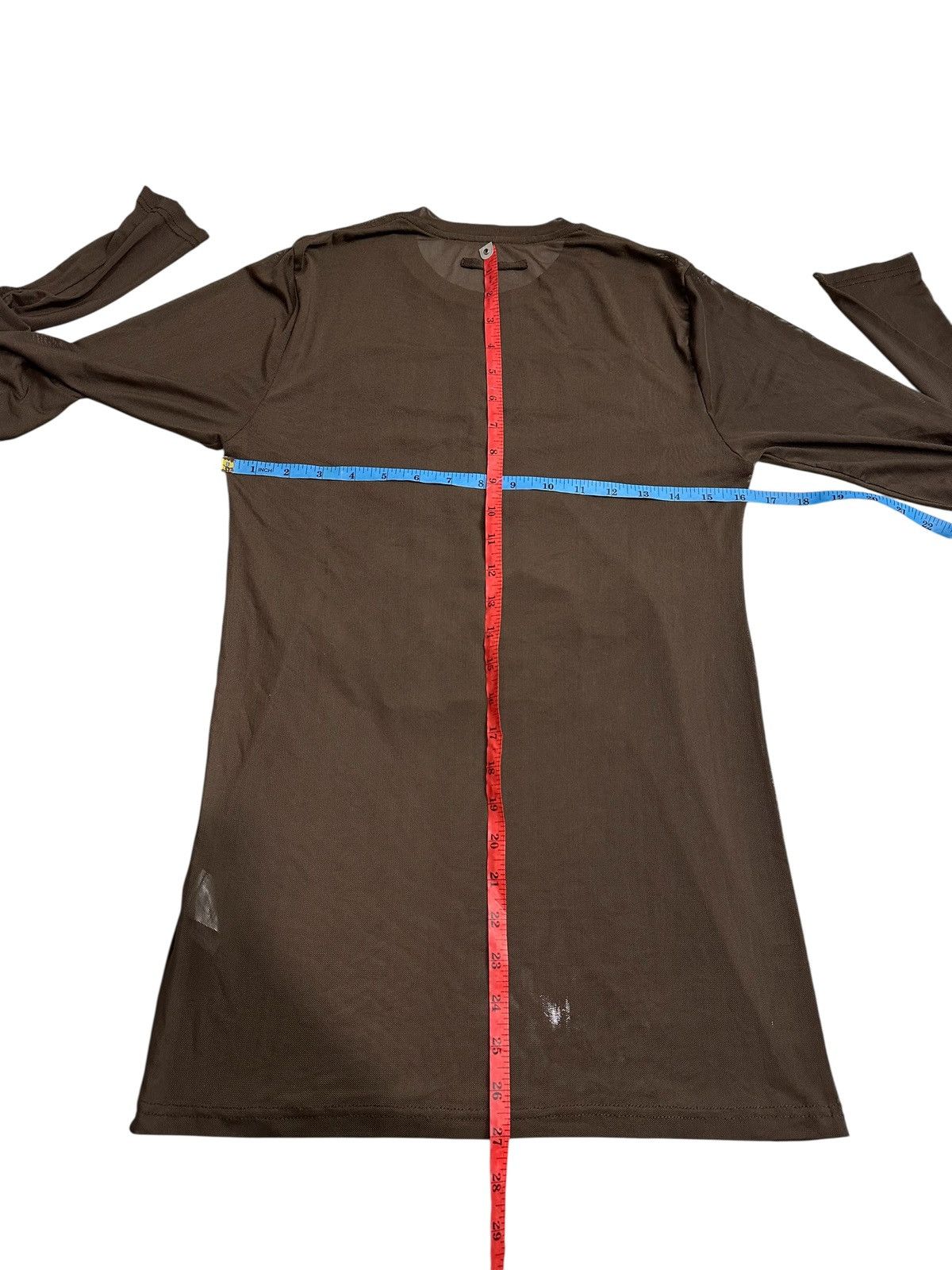 Y/Project Y/Project 2013 ‘Paris’ Best’ Mesh T-Shirt in Brown/Blue Size US S / EU 44-46 / 1 - 10 Thumbnail