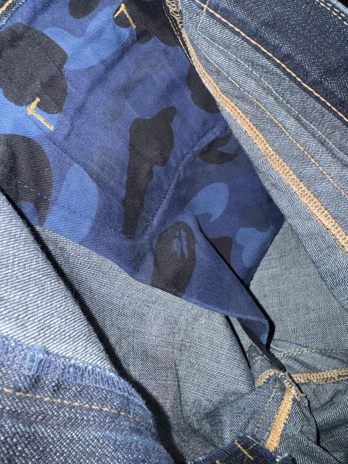 Other Bape A Bathing Ape Vintage Denim Jeans Mens Sz Large 33x33 Size US 33 - 8 Thumbnail