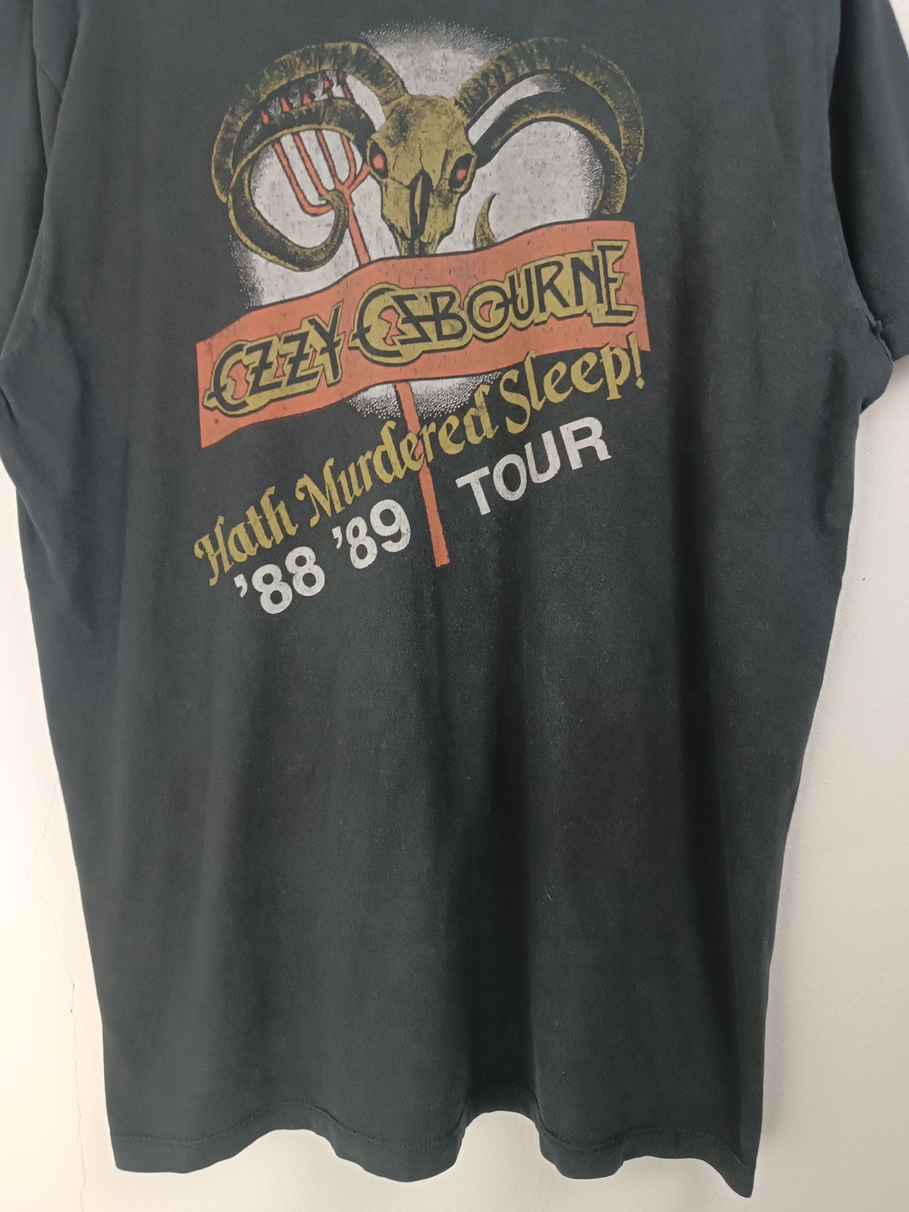 Vintage VINTAGE OZZY OSBOURNE BLACK SABBATH FADED TEE KISS DIO Size US XL / EU 56 / 4 - 13 Thumbnail