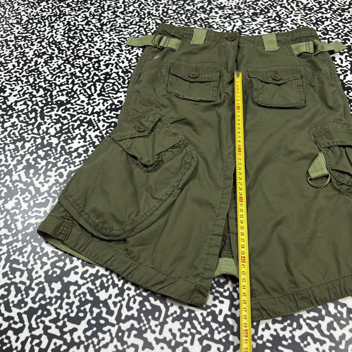 Abercrombie & Fitch Vintage Y2K Abercrombie Fitch Cargo Utility Style Skirt Size 26" / US 2 / IT 38 - 18 Thumbnail