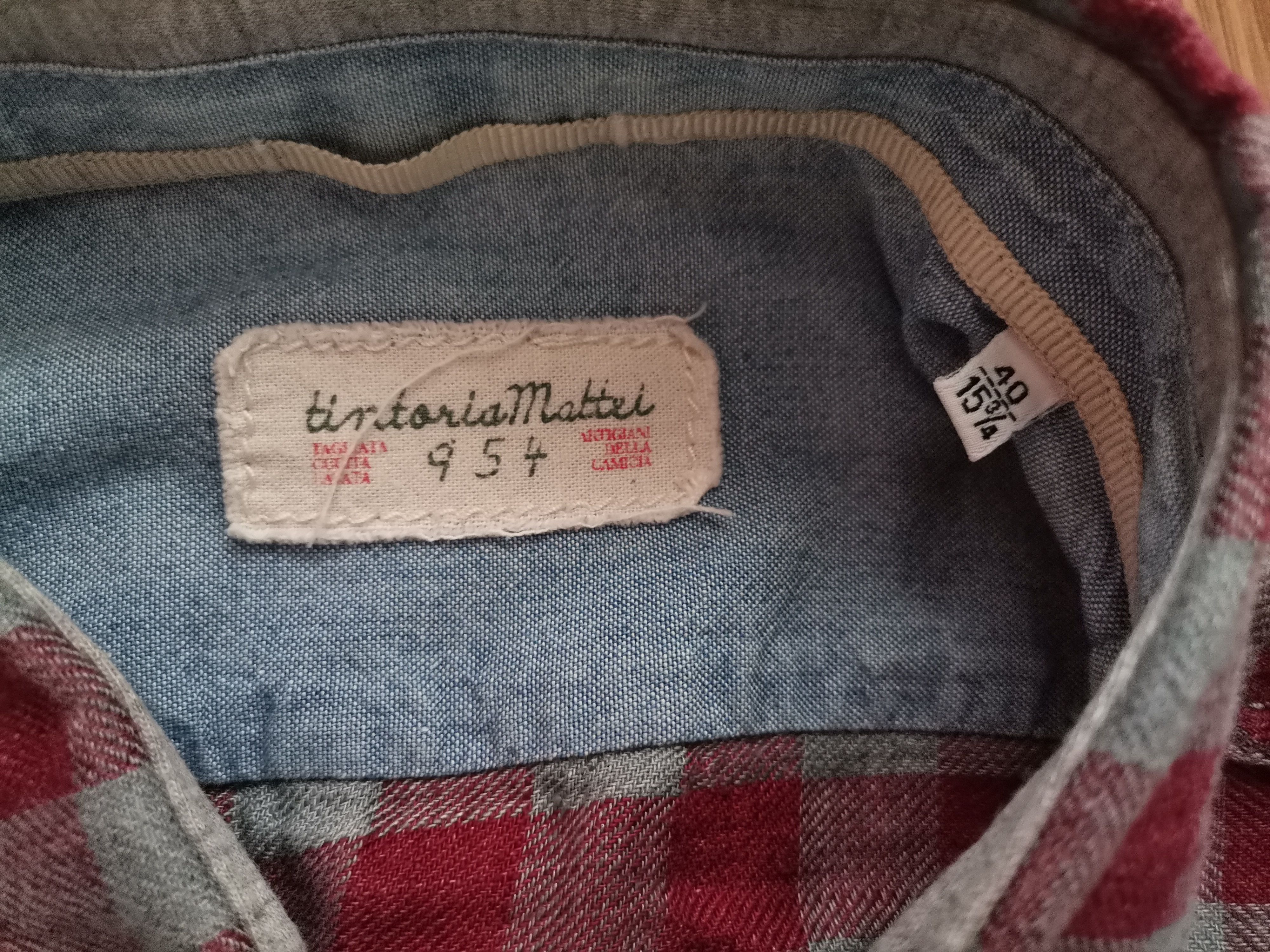Tintoria Mattei Tintoria Mattei Checkered Shirt Size US M / EU 48-50 / 2 - 3 Thumbnail