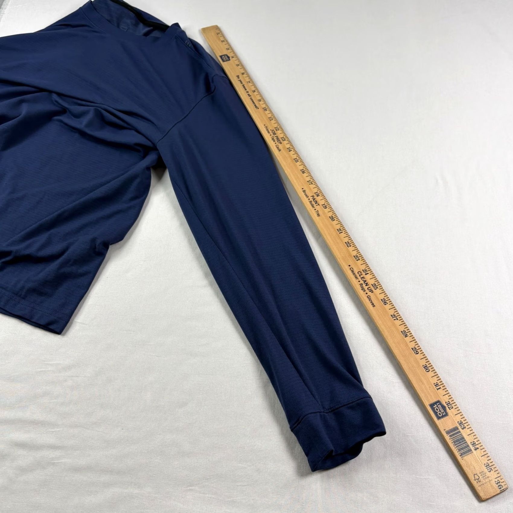 Lululemon Lululemon Drysense Shirt Mens 2XL Blue Long Sleeve Gym Performance Athleisure Shirt Size US XXL / EU 58 / 5 - 6 Thumbnail