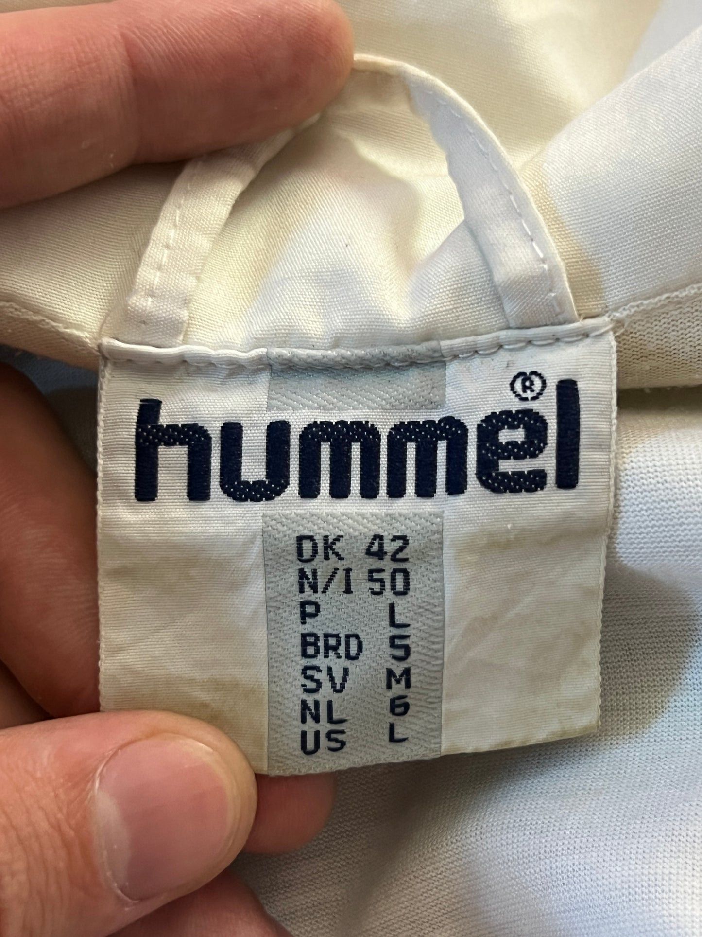 Hummel × Vintage 90s Hummel Vintage Men's Windbreaker Jacket - L Size US L / EU 52-54 / 3 - 4 Thumbnail