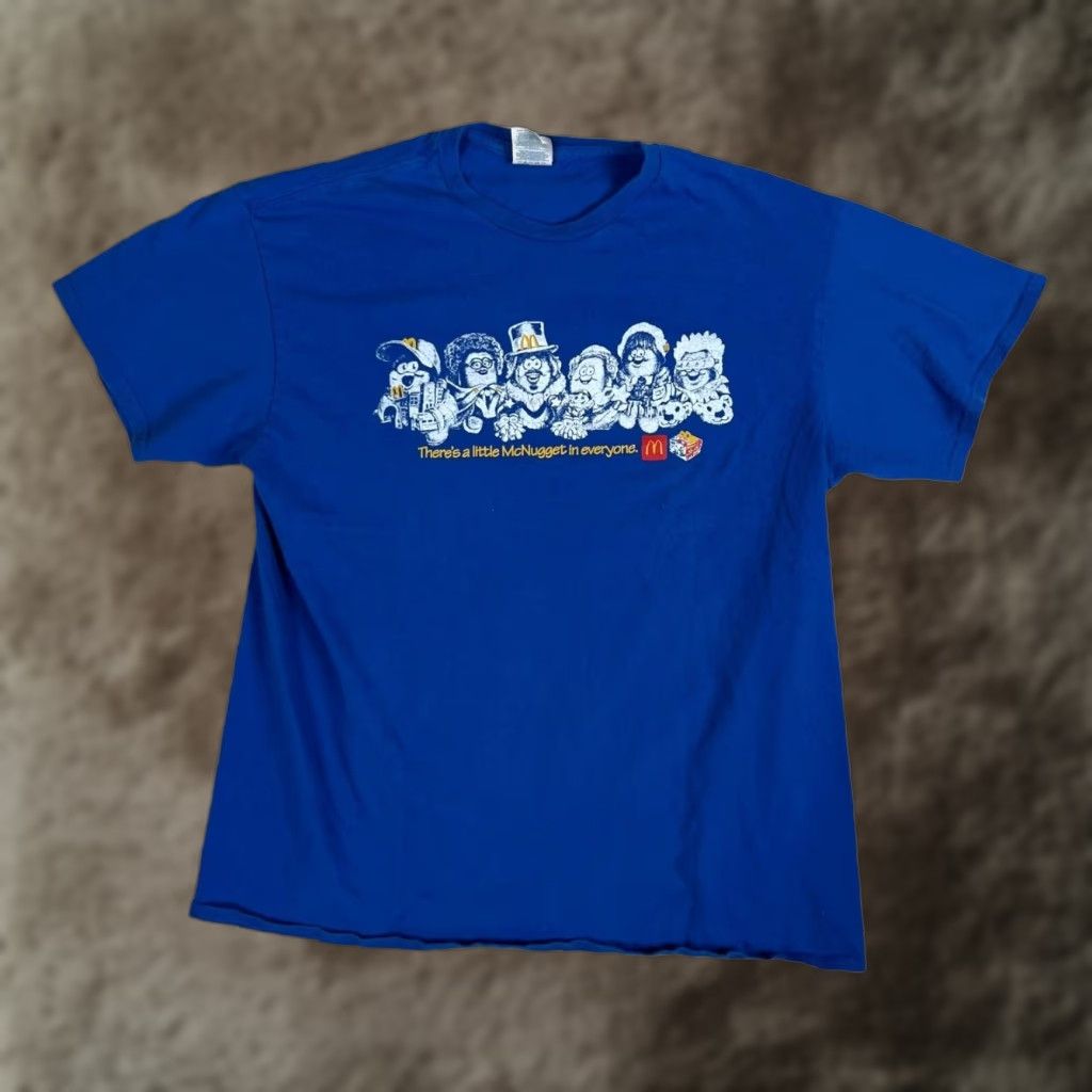 Vintage McDonalds Kerwin Frost T-Shirt Mens M/L Blue McNugget Buddies Graphic Tee Size US M / EU 48-50 / 2 - 1 Thumbnail