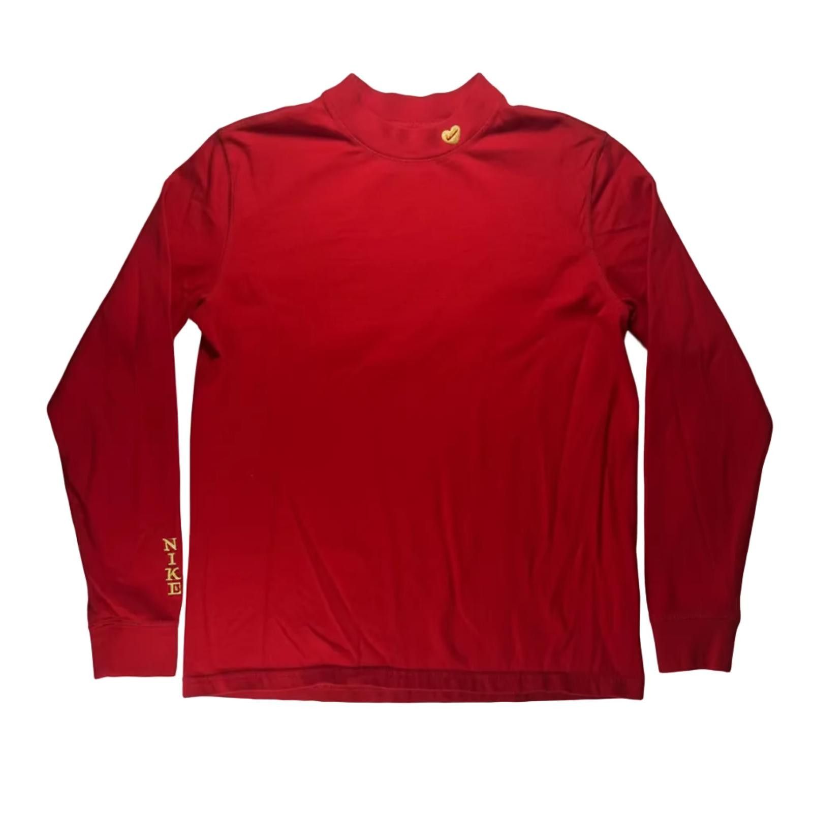 Nike NIKE Love in Air Turtle Neck Women's Long Sleeve Tee Size M / US 6-8 / IT 42-44 - 1 Thumbnail
