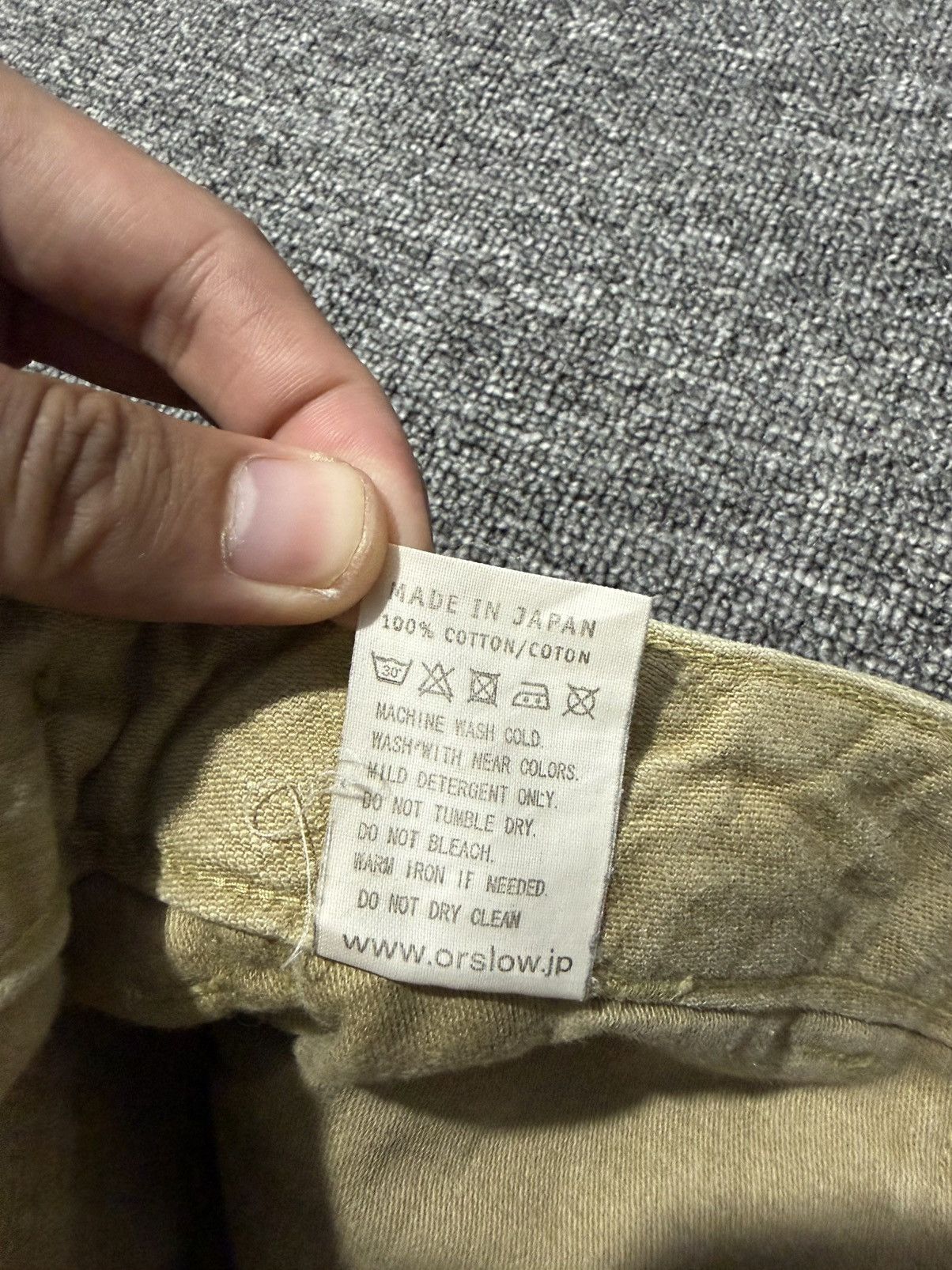 Orslow orslow fatique pants beige Size US 29 - 6 Thumbnail