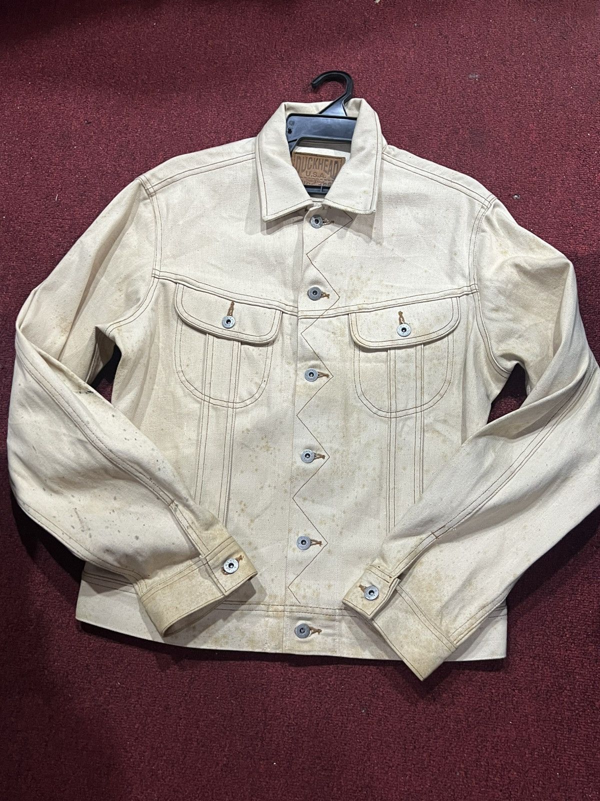 Duck Head DUCKHEAD usa Vintage selvedge trucker jacket Denim Size US M / EU 48-50 / 2 - 1 Thumbnail