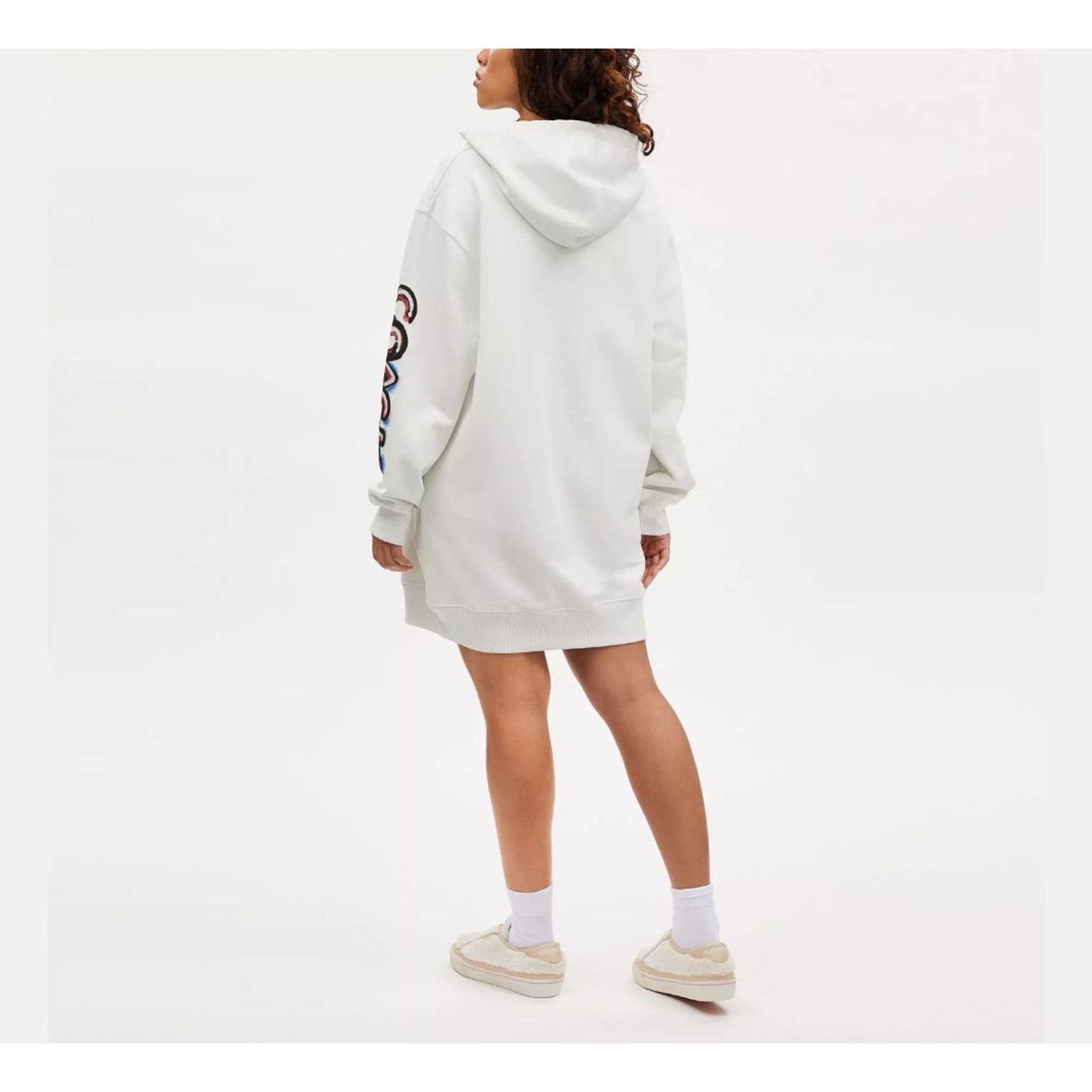 Coach 100% Authentic Coach Mint x Serf Hoodie Dress CL325 Size L Size L / US 10 / IT 46 - 8 Thumbnail