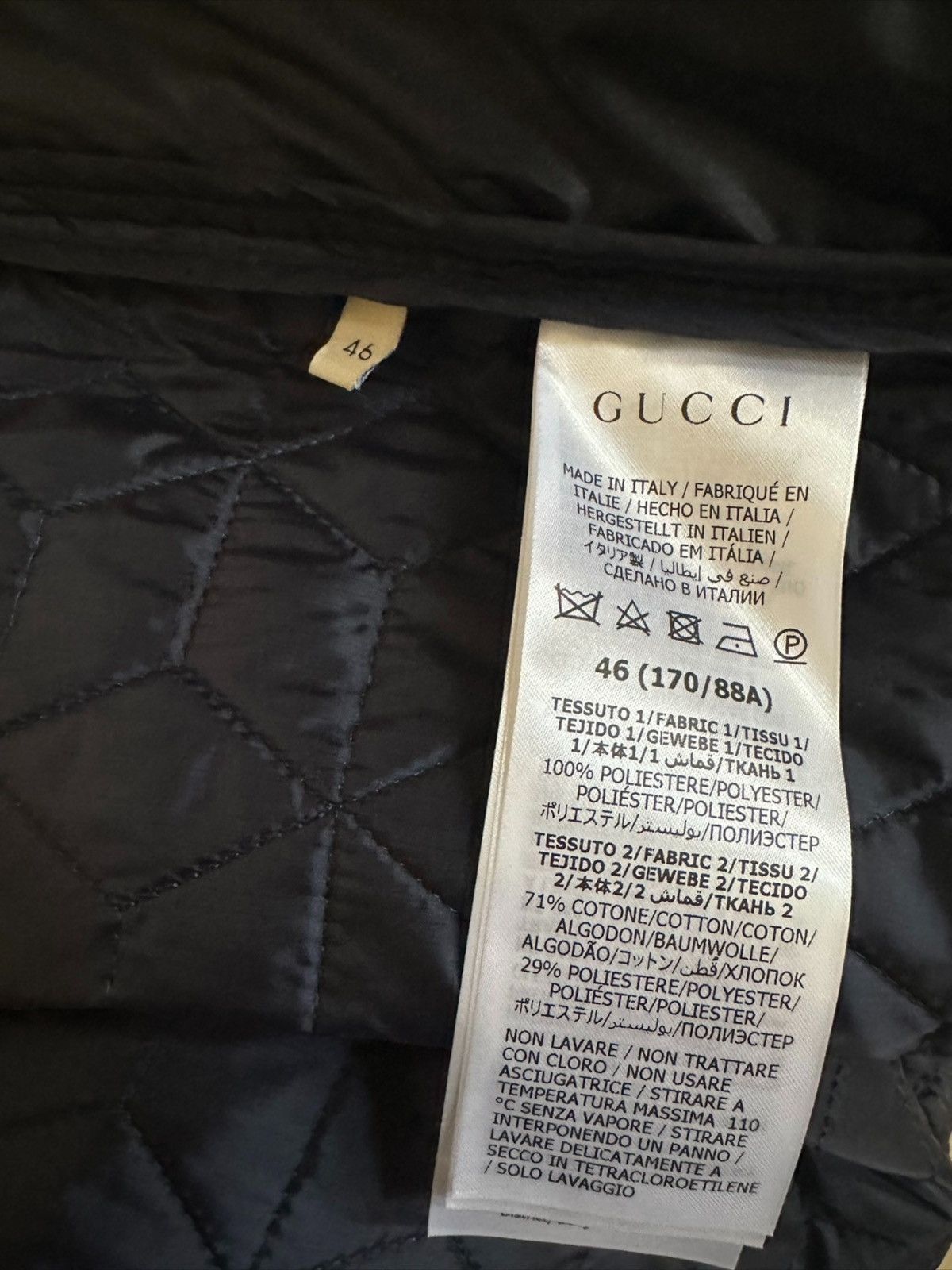 Gucci Gucci blue jacket 46 Size US S / EU 44-46 / 1 - 6 Thumbnail