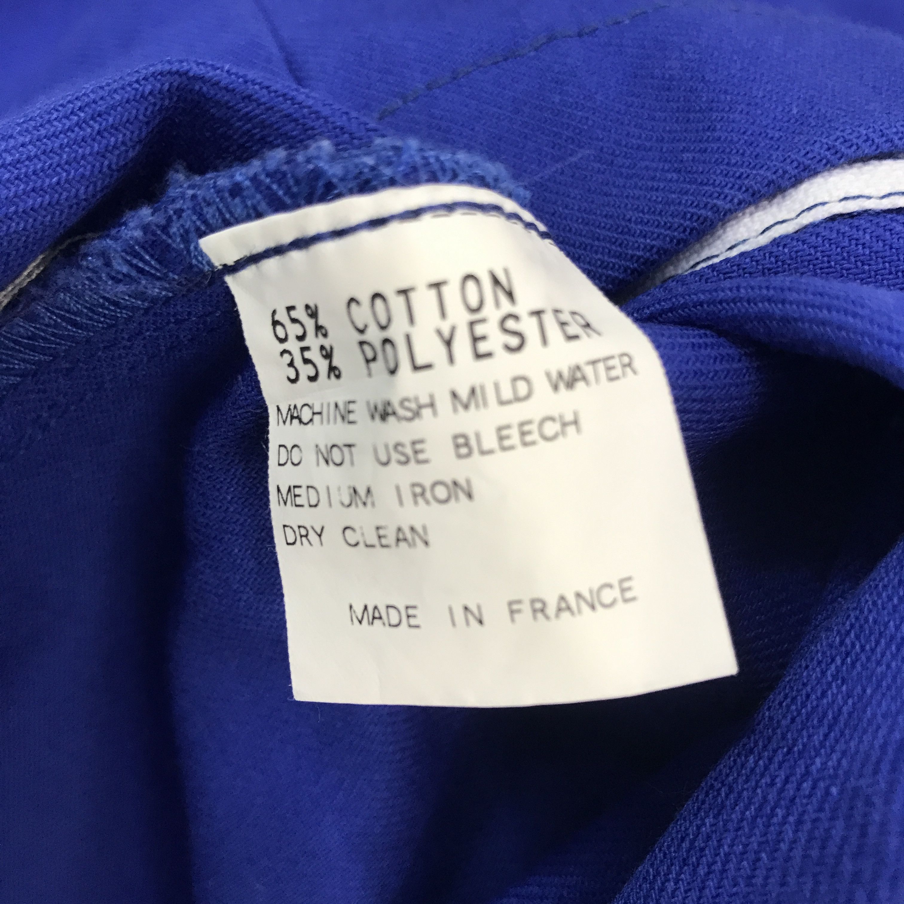 Japanese Brand × Vintage Vintage Chevre Cotton blue hoodie zipper Jacket Size US L / EU 52-54 / 3 - 11 Thumbnail