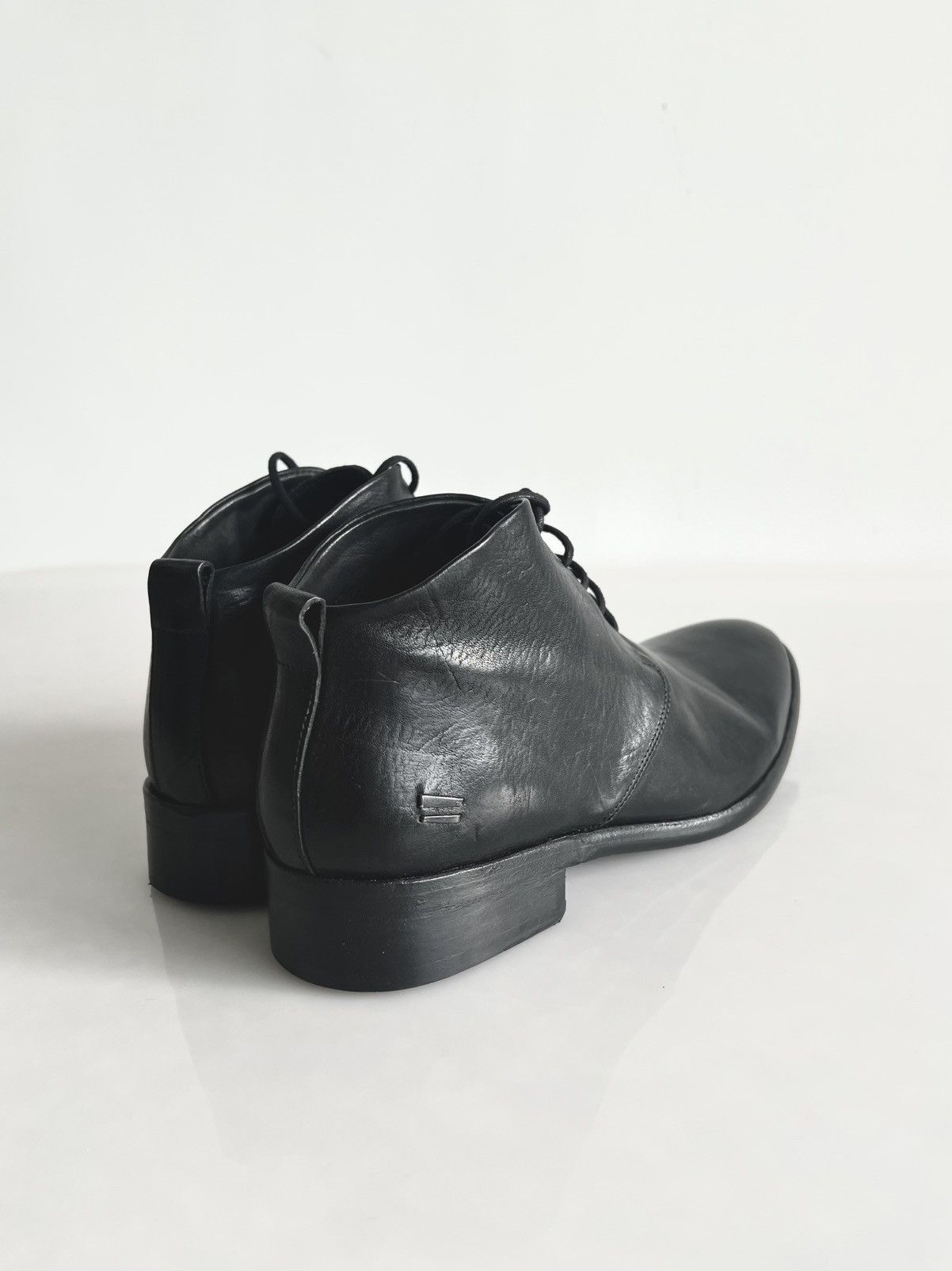 The Last Conspiracy THE LAST CONSPIRACY - GAGE ​​mid-calf leather derby boots Size US 7.5 / EU 40-41 - 7 Thumbnail