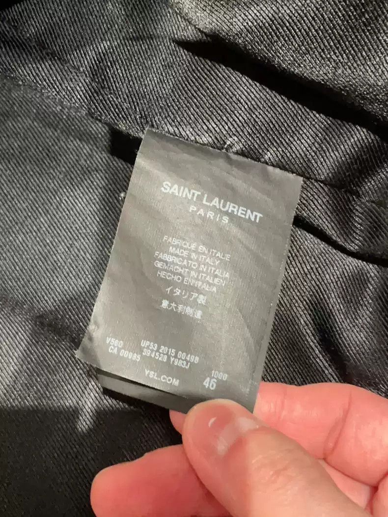 Saint Laurent Paris Saint Laurent jacket-2506 Size US XL / EU 56 / 4 - 5 Thumbnail