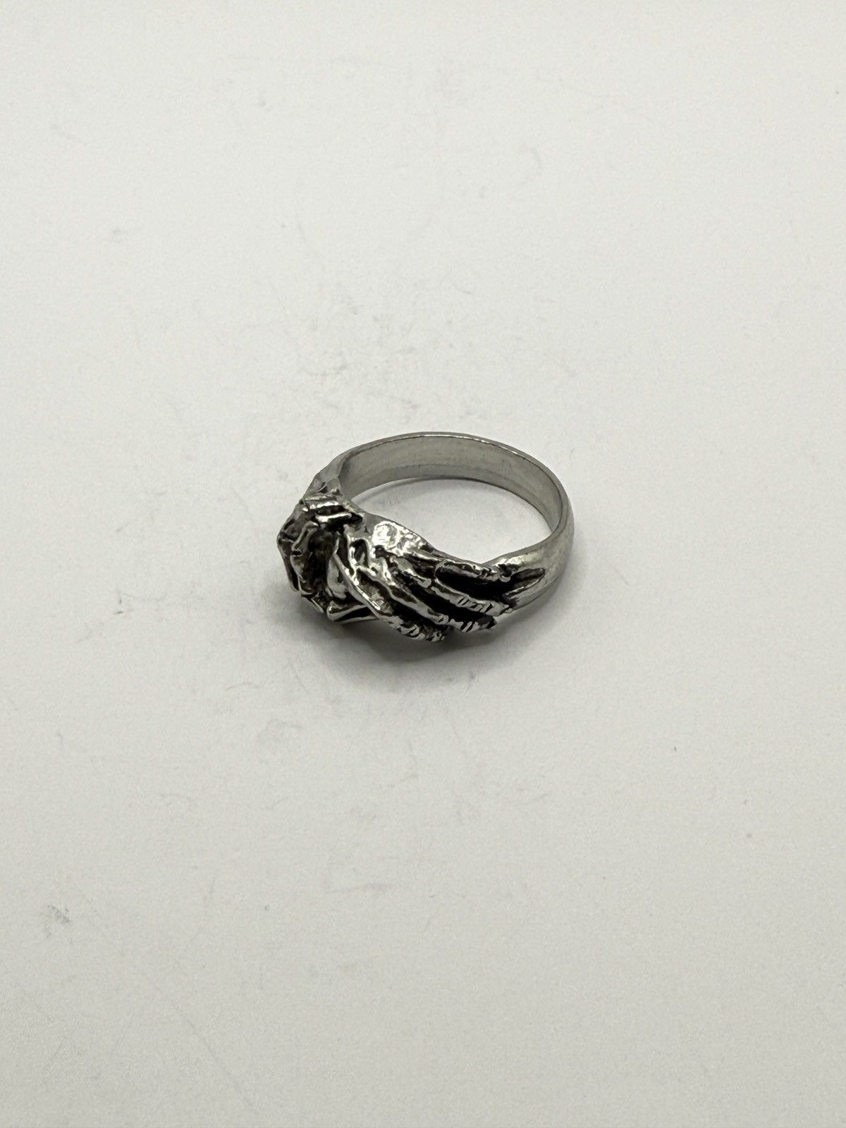 Seditionaries Alchemy 1991 skeleton hands biker/goth chrome erd Size ONE SIZE - 7 Thumbnail