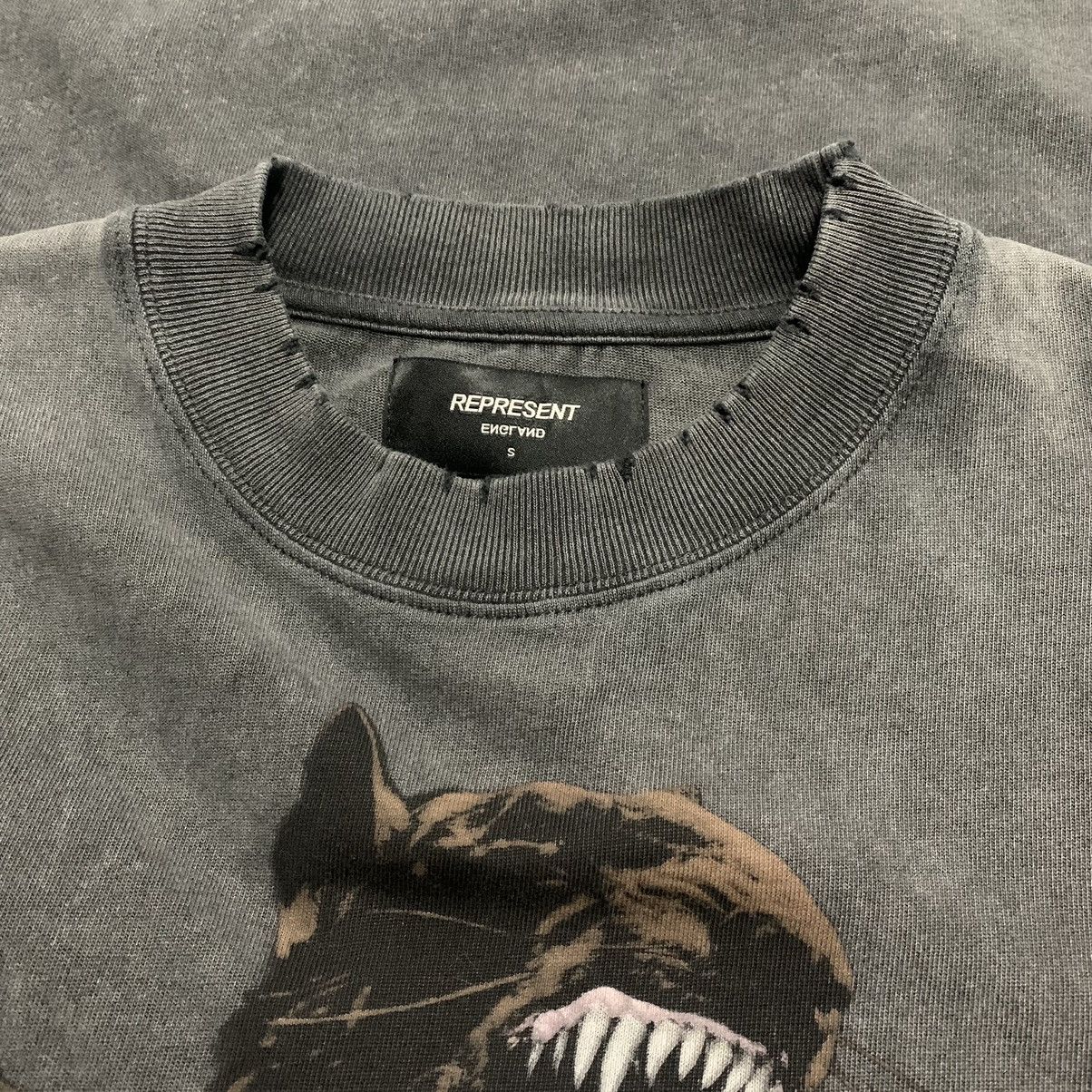 Represent Clo. Represent Small Terrier Eagle Vintage Grey Tee Size US S / EU 44-46 / 1 - 5 Thumbnail