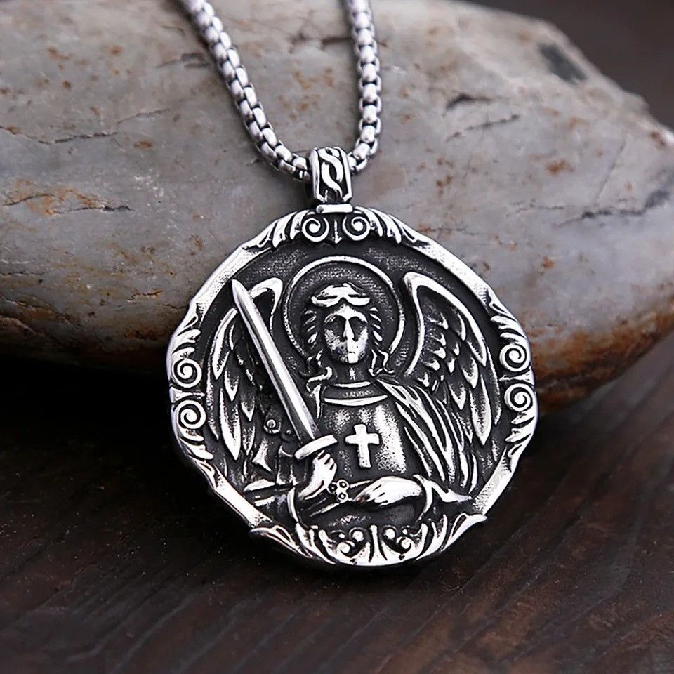 Other Vintage Angel Pendant Necklace Size ONE SIZE - 5 Thumbnail