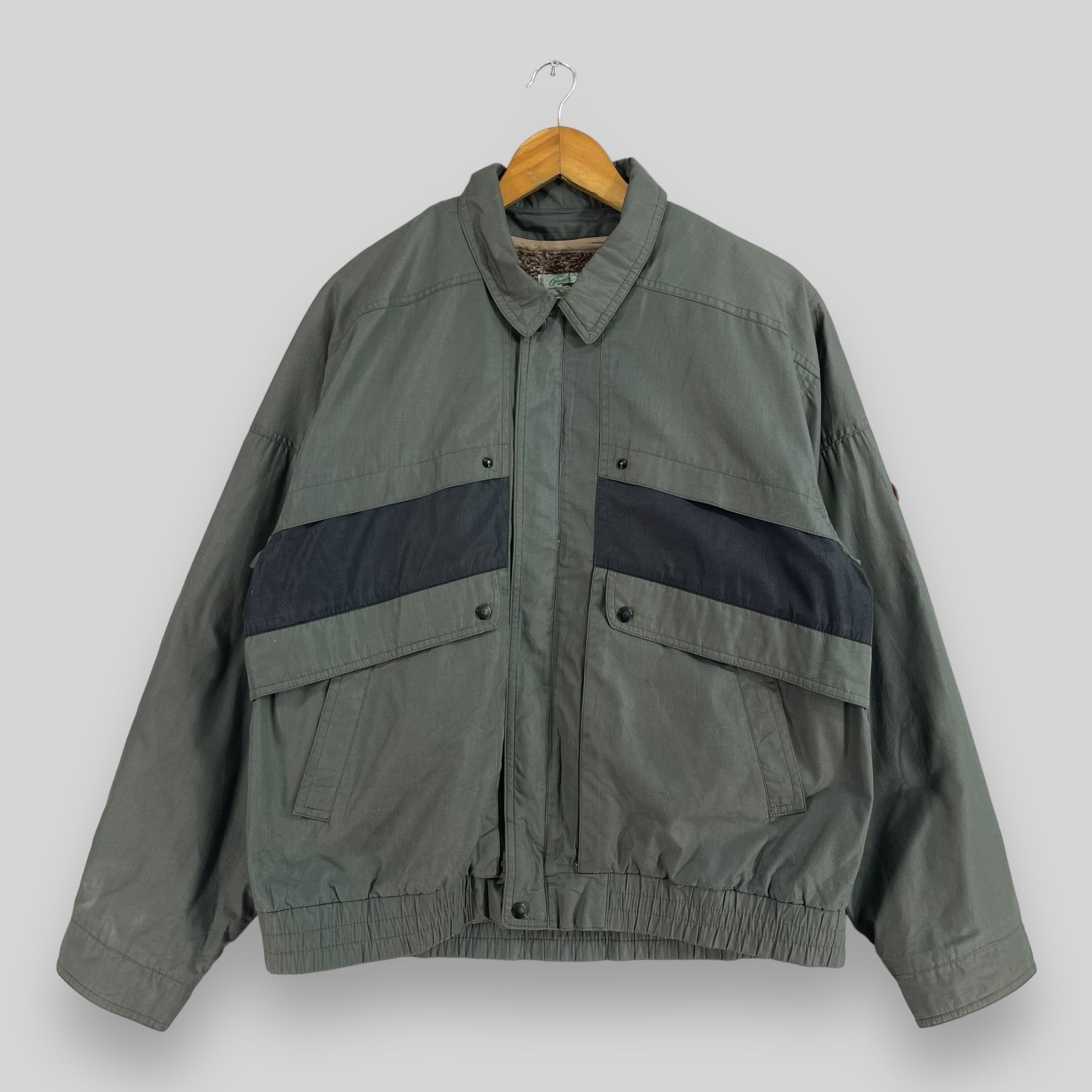 Japanese Brand × Vintage Vintage CROCODILE Casual Style Zipper Warmer Jacket Size US M / EU 48-50 / 2 - 1 Thumbnail
