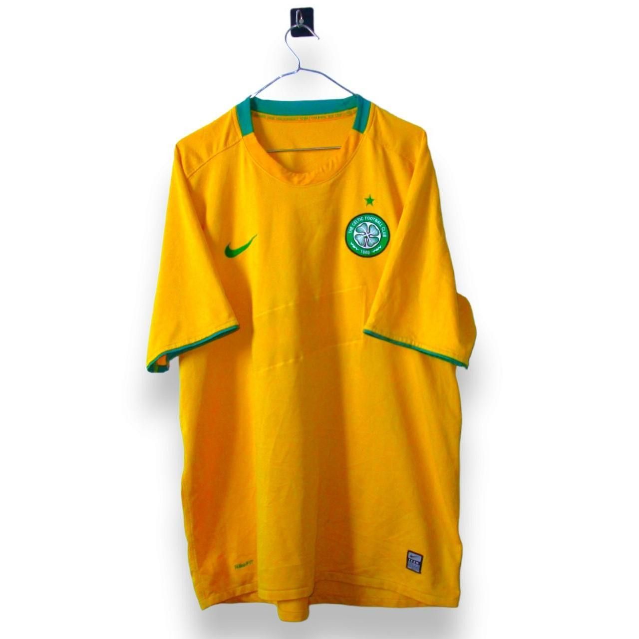 Nike Fc Celtic Glasgow 2008 2009 Away Shirt Jersey Size US XL / EU 56 / 4 - 1 Thumbnail