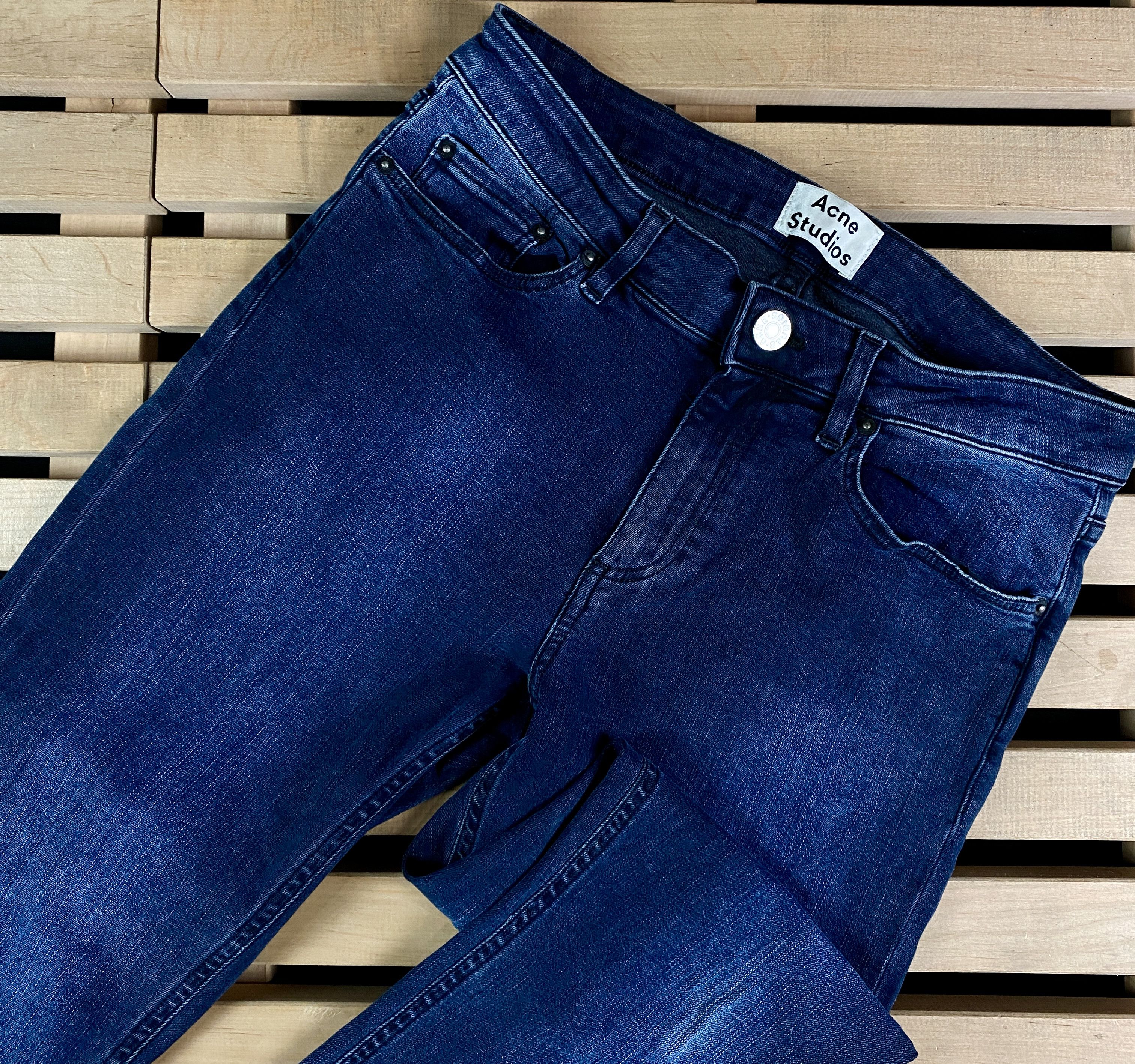 Acne Studios Women’s Denim Jeans Pants Acne Studios Size 27/32 Blue Size 27" / US 4 / IT 40 - 2 Thumbnail