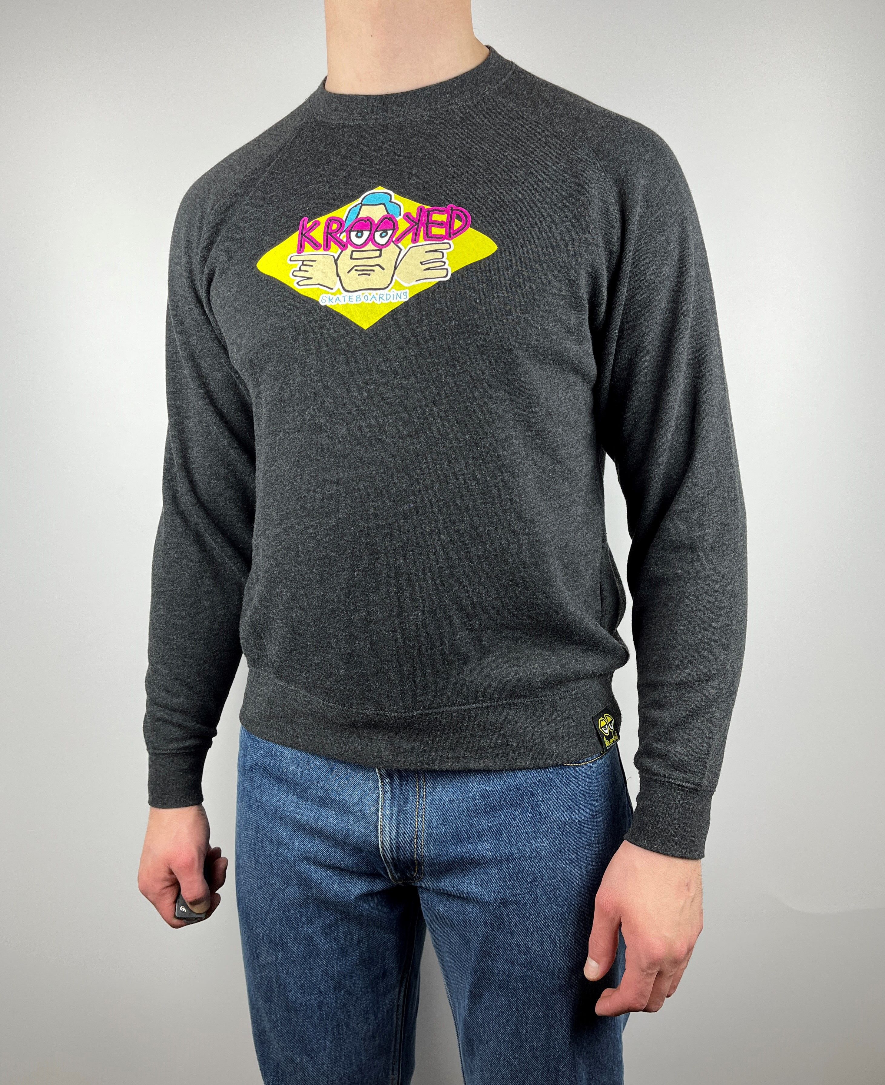Krooked Krooked Skateboarding Sweatshirt Size US S / EU 44-46 / 1 - 2 Thumbnail