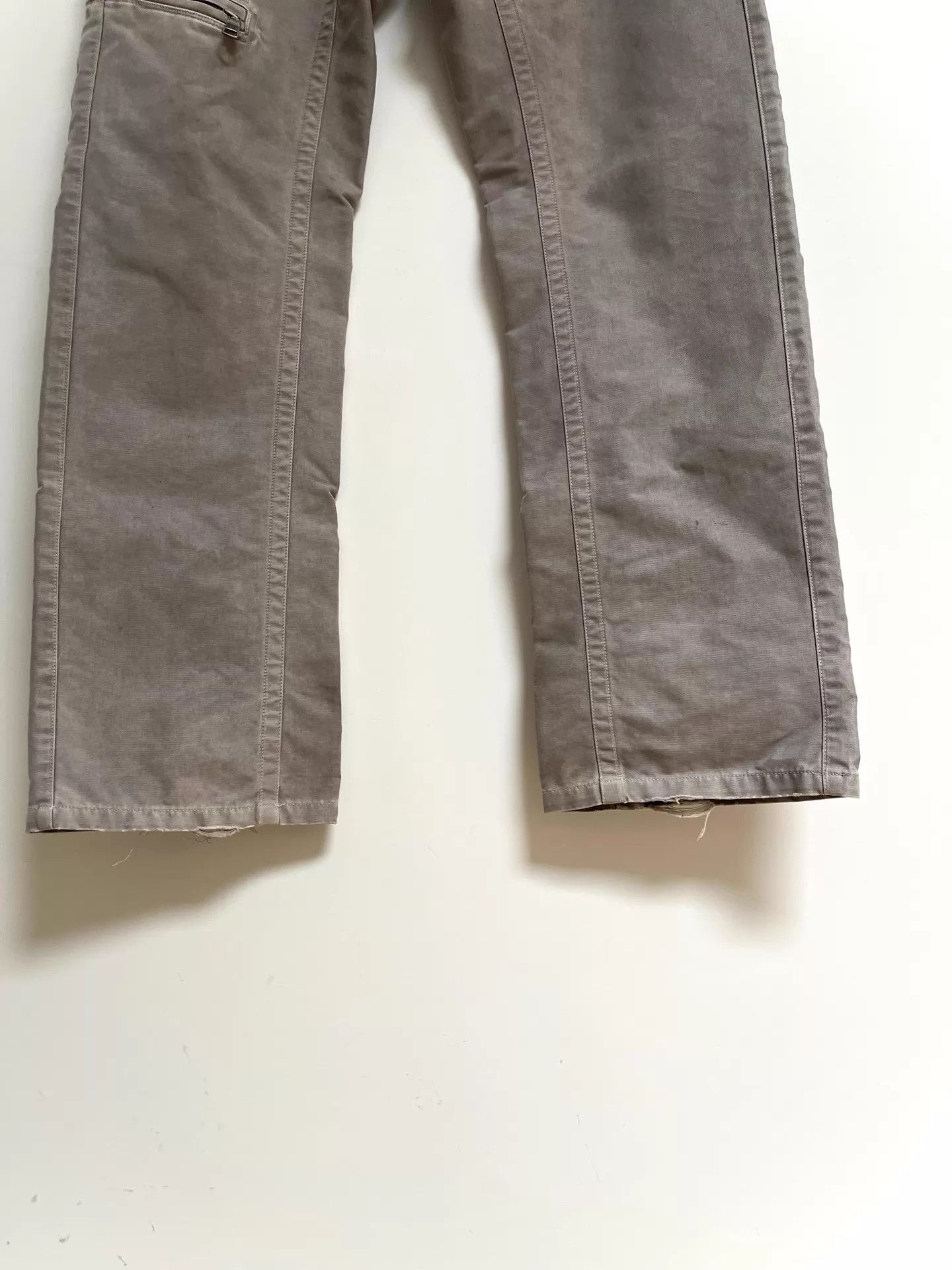 Armani Exchange Armani Exchange 00ss Vintage Canvas Cargo Pants 32 Size US 32 / EU 48 - 4 Thumbnail