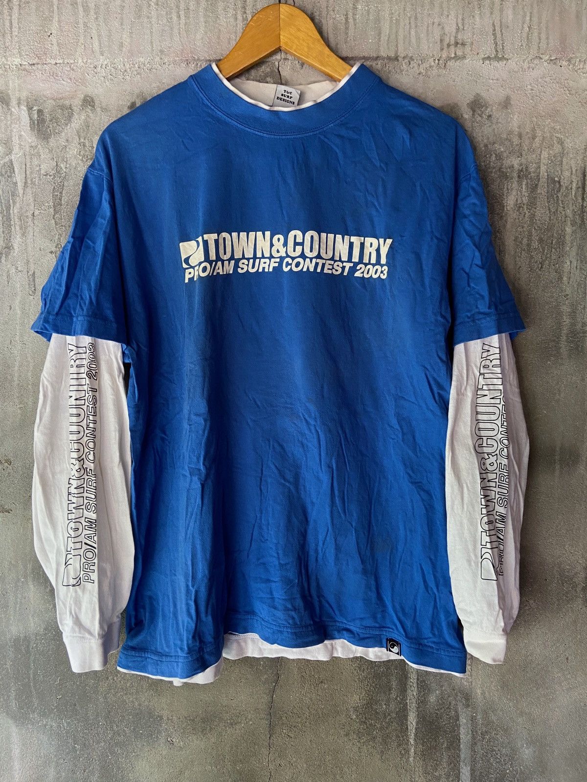 Hysteric Glamour Y2K DOUBLE LAYER T&C SURF CONTEST LONG SLEEVE Size US L / EU 52-54 / 3 - 2 Thumbnail