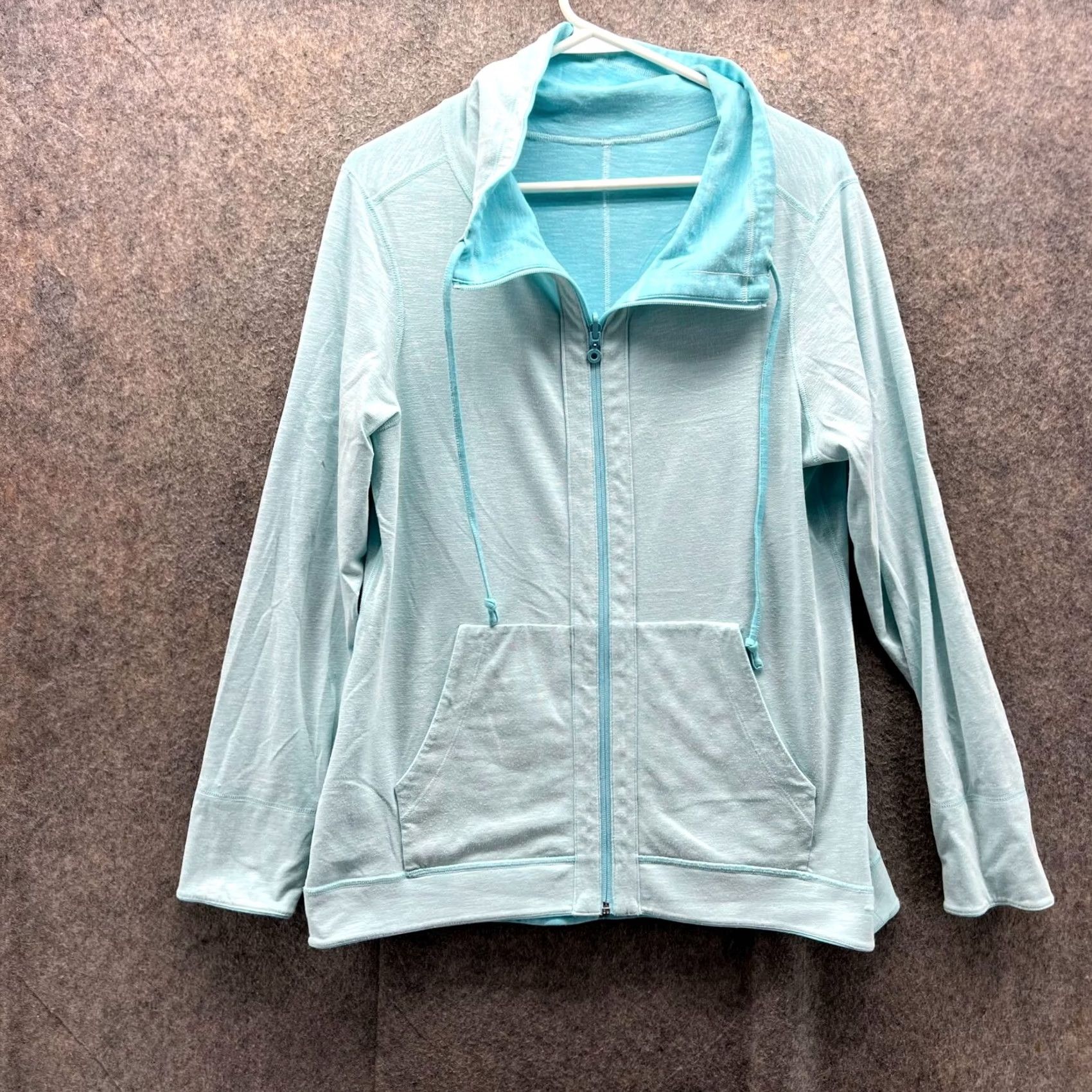 Tommy Bahama VINTAGE Tommy Bahama Sweater Womens Medium Blue Full Zip Reversible Sweatshirt Cotton Knit Fleece Logo 90s Mens Womens? Size M / US 6-8 / IT 42-44 - 3 Thumbnail